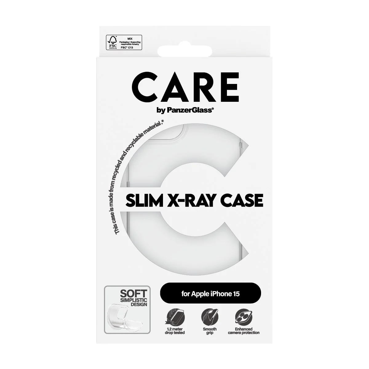 CARE™ by PanzerGlass® X-Ray Case iPhone 15 - Image 3