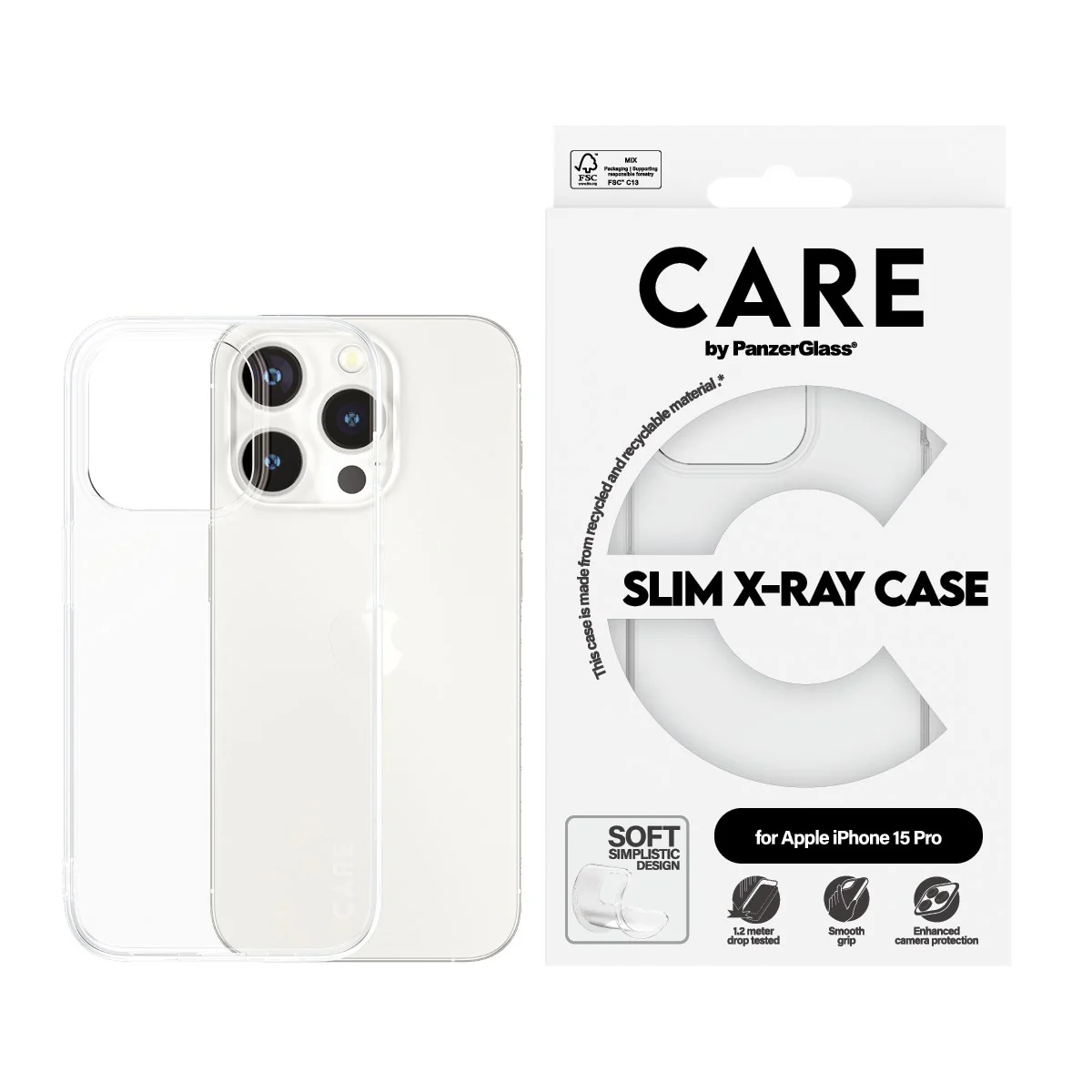 CARE™ by PanzerGlass® X-Ray Case iPhone 15 Pro - Image 2