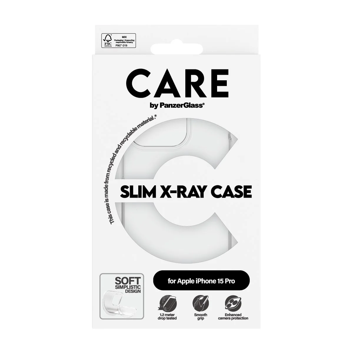 CARE™ by PanzerGlass® X-Ray Case iPhone 15 Pro - Image 3