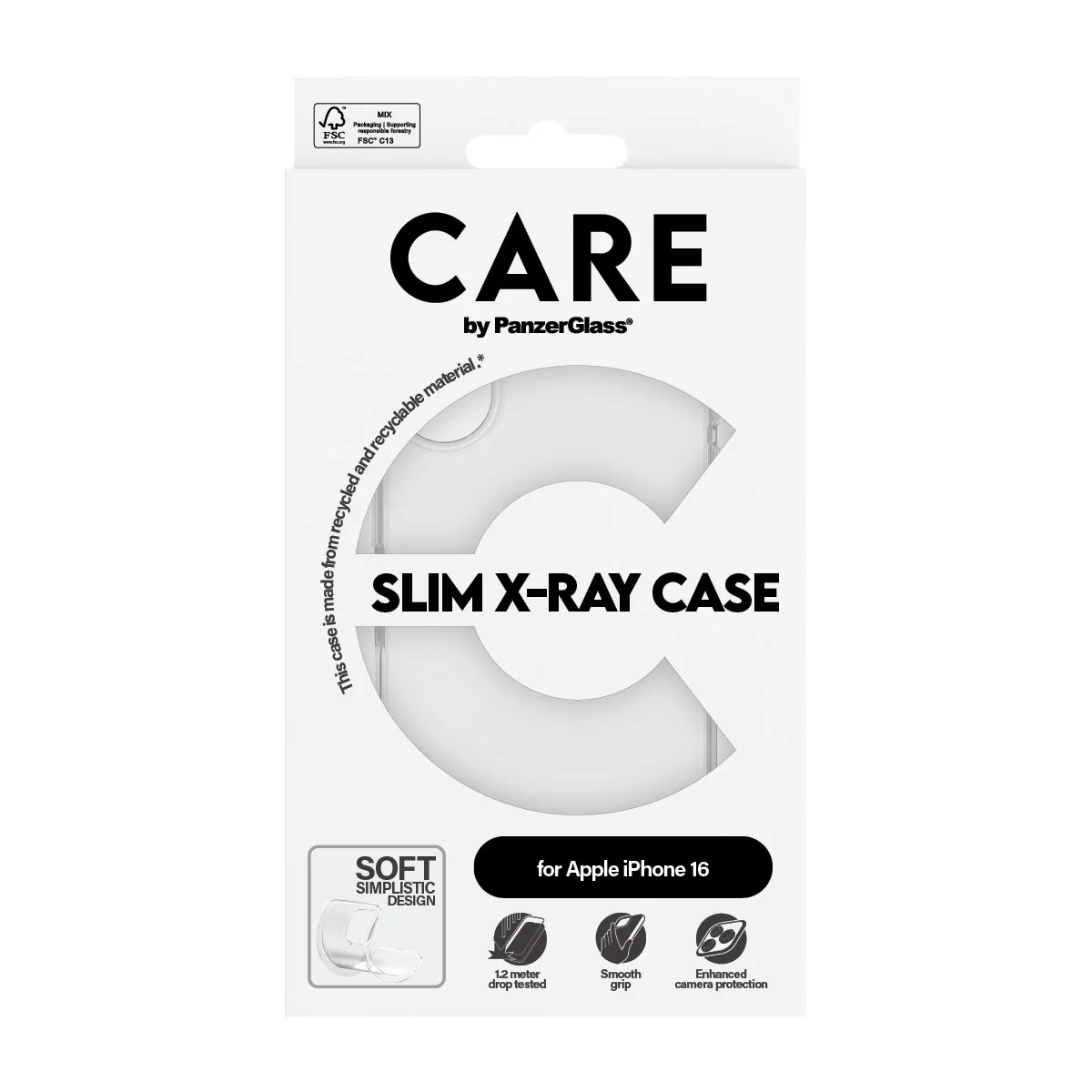 CARE™ by PanzerGlass® X-Ray Case iPhone 16 - Image 3