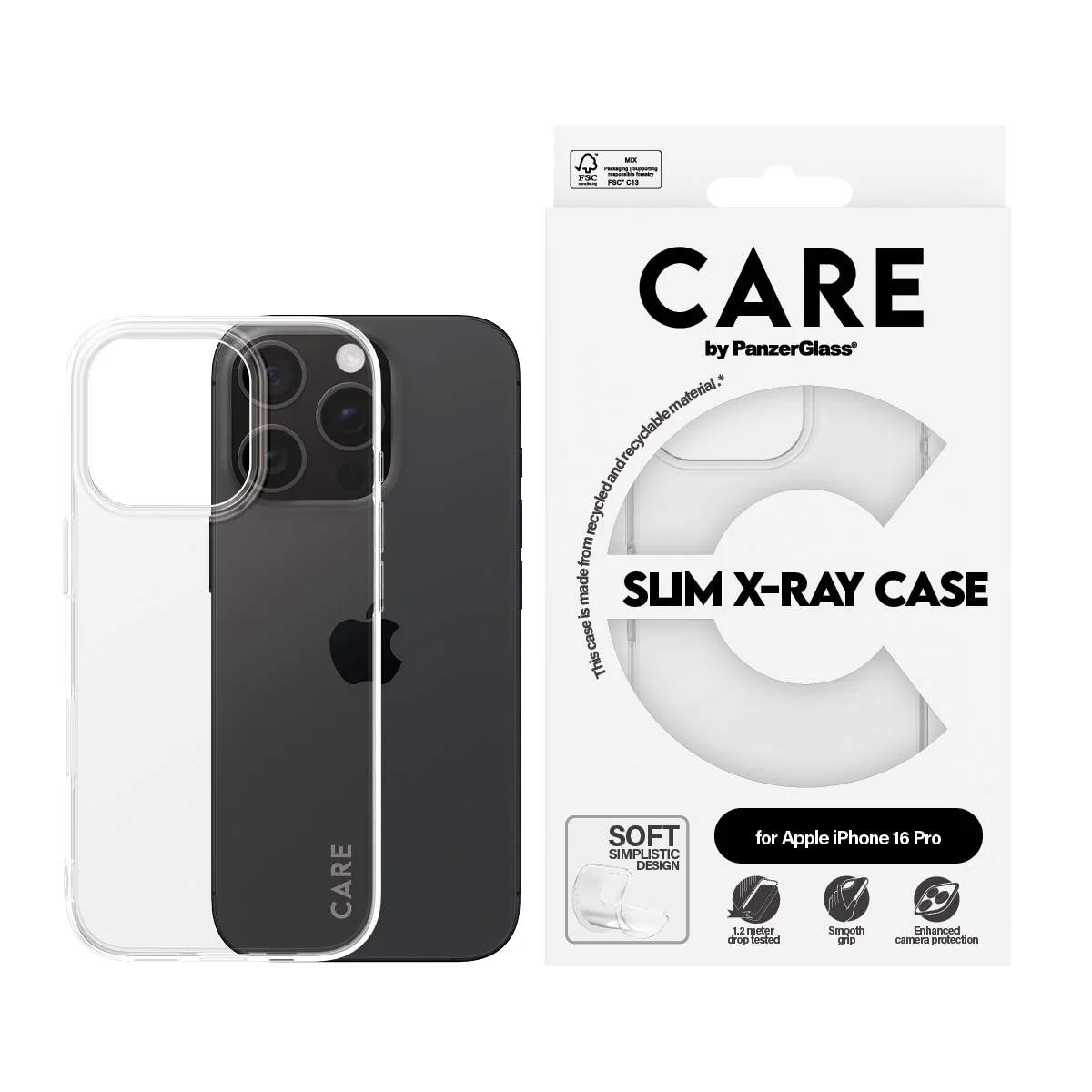 CARE™ by PanzerGlass® X-Ray Case iPhone 16 Pro - Image 2