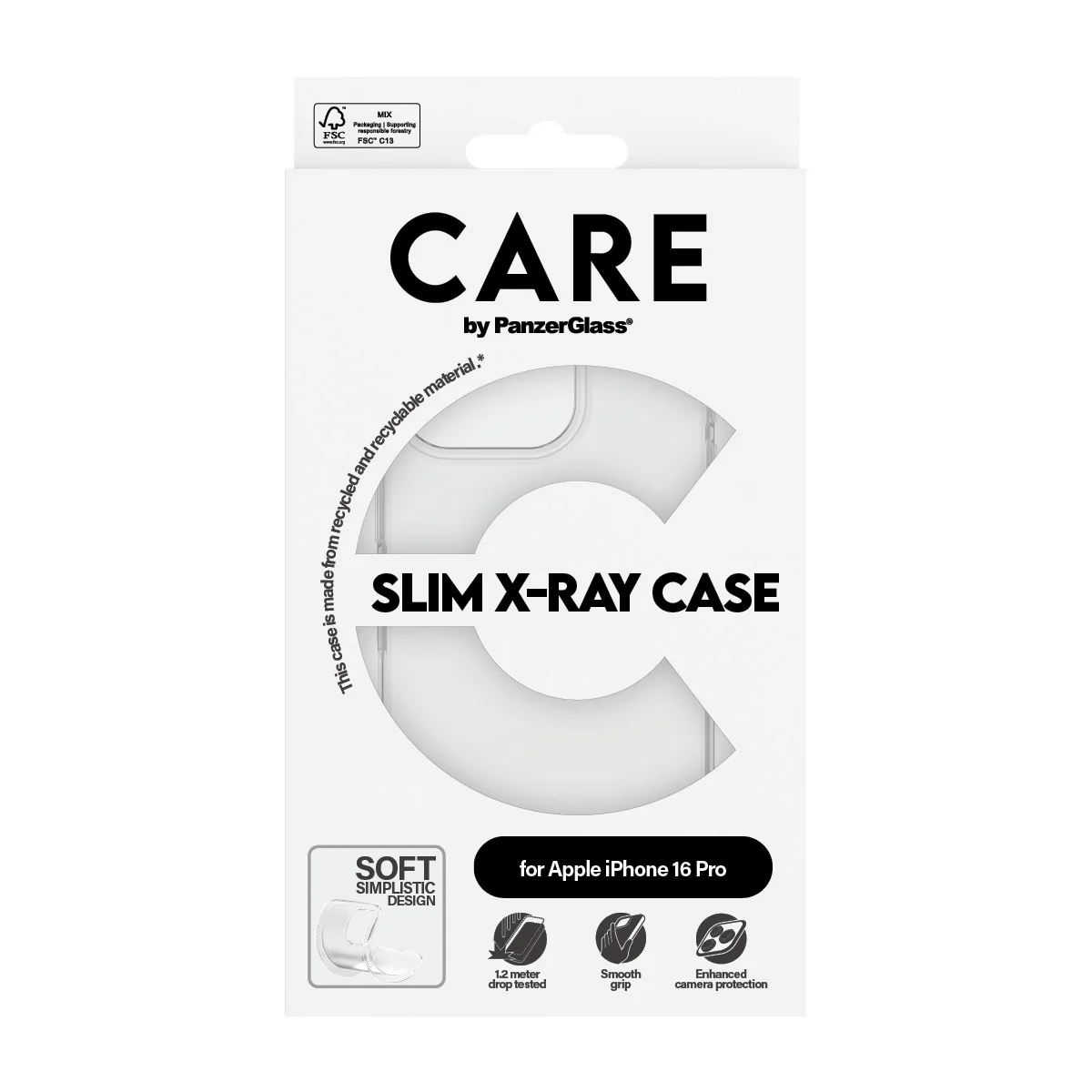 CARE™ by PanzerGlass® X-Ray Case iPhone 16 Pro - Image 3