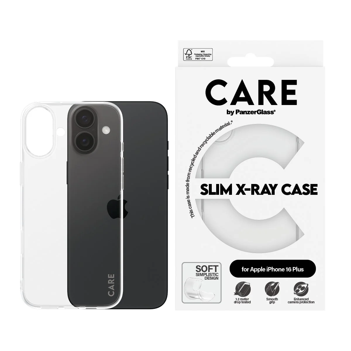 CARE™ by PanzerGlass® X-Ray Case iPhone 16 Plus - Image 2