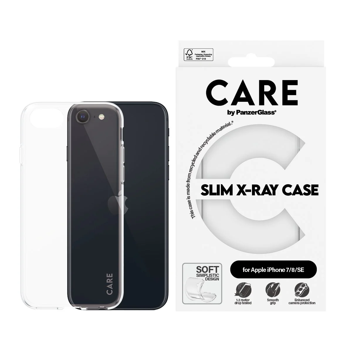CARE™ by PanzerGlass® X-Ray Case iPhone 7 | 8 | SE - Image 2
