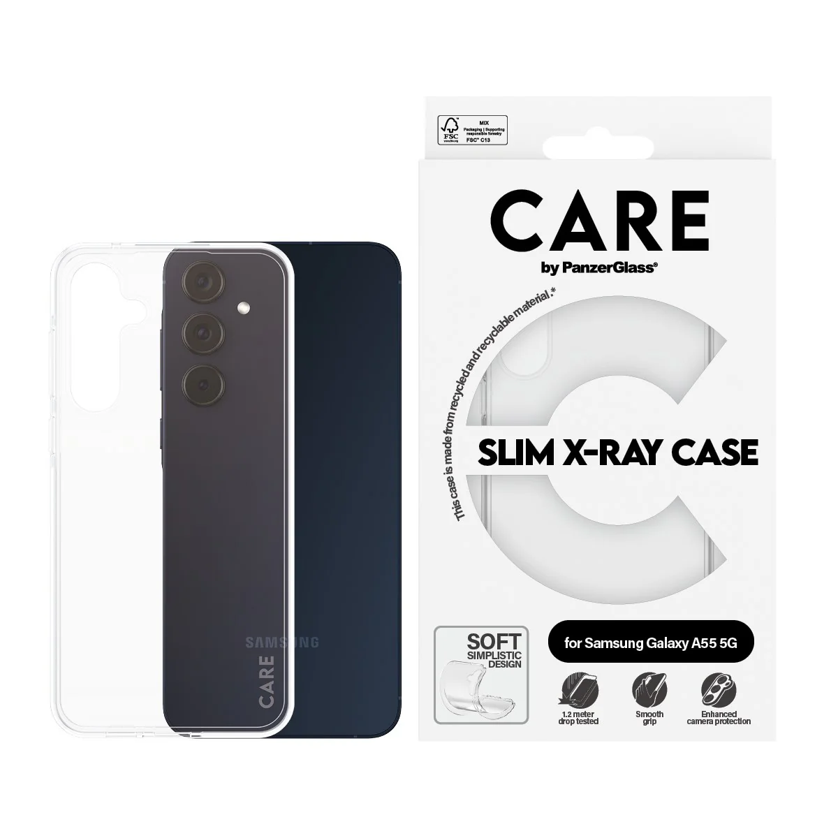 CARE⢠by PanzerGlass® X-Ray Case Samsung Galaxy A55 5G - Image 2