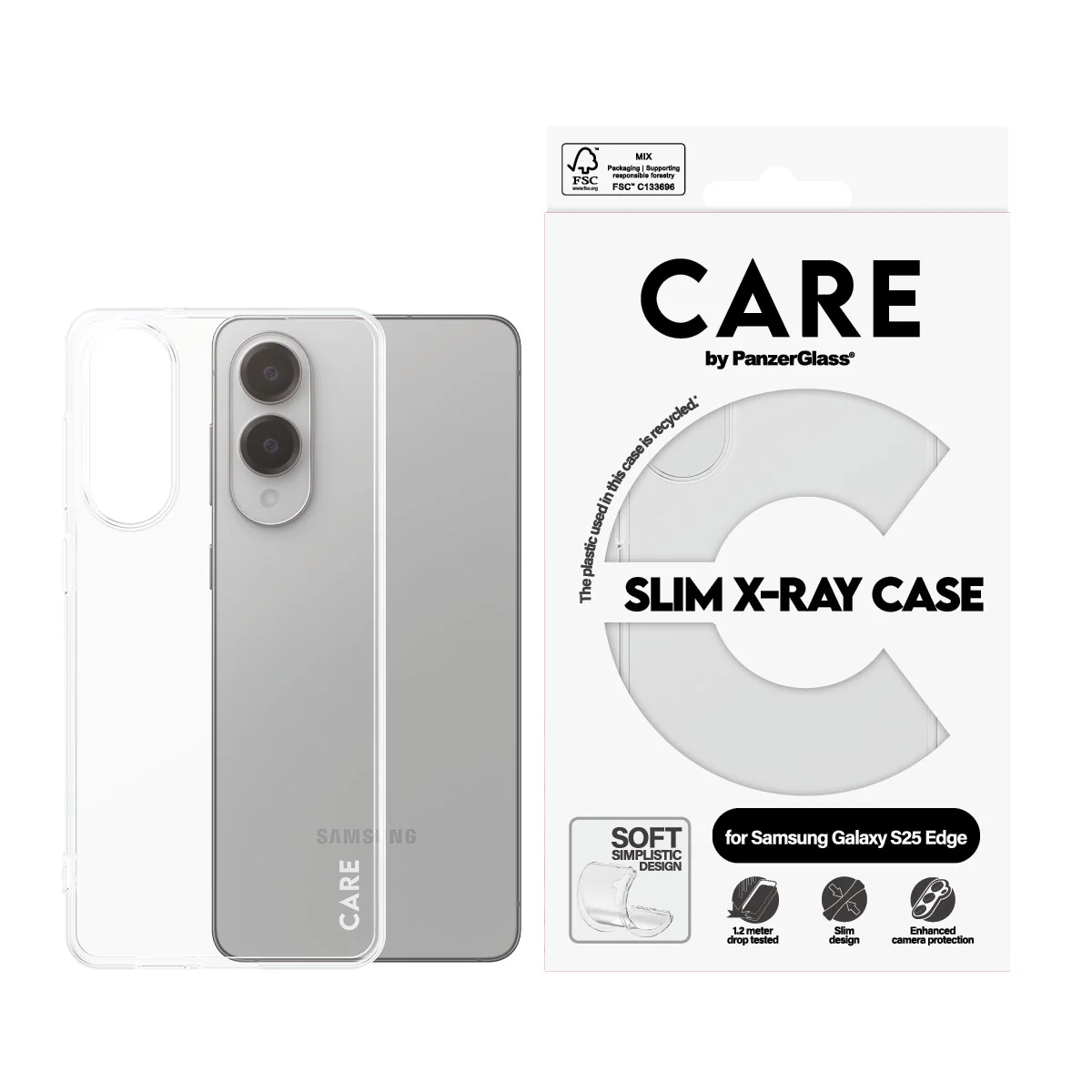 CARE⢠by PanzerGlass® X-Ray Case Samsung S25 Edge - Image 2