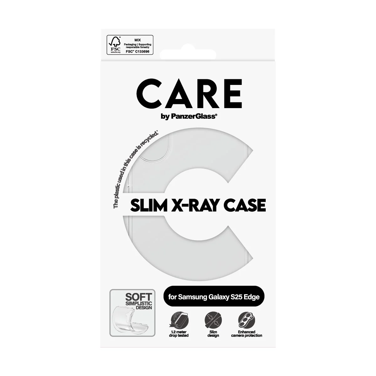 CARE⢠by PanzerGlass® X-Ray Case Samsung S25 Edge - Image 3