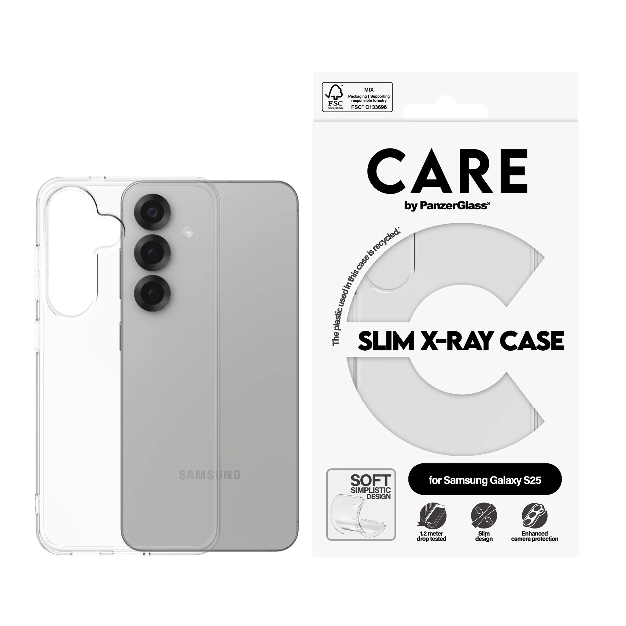 CARE⢠by PanzerGlass® X-Ray Case Samsung Galaxy S25 - Image 2