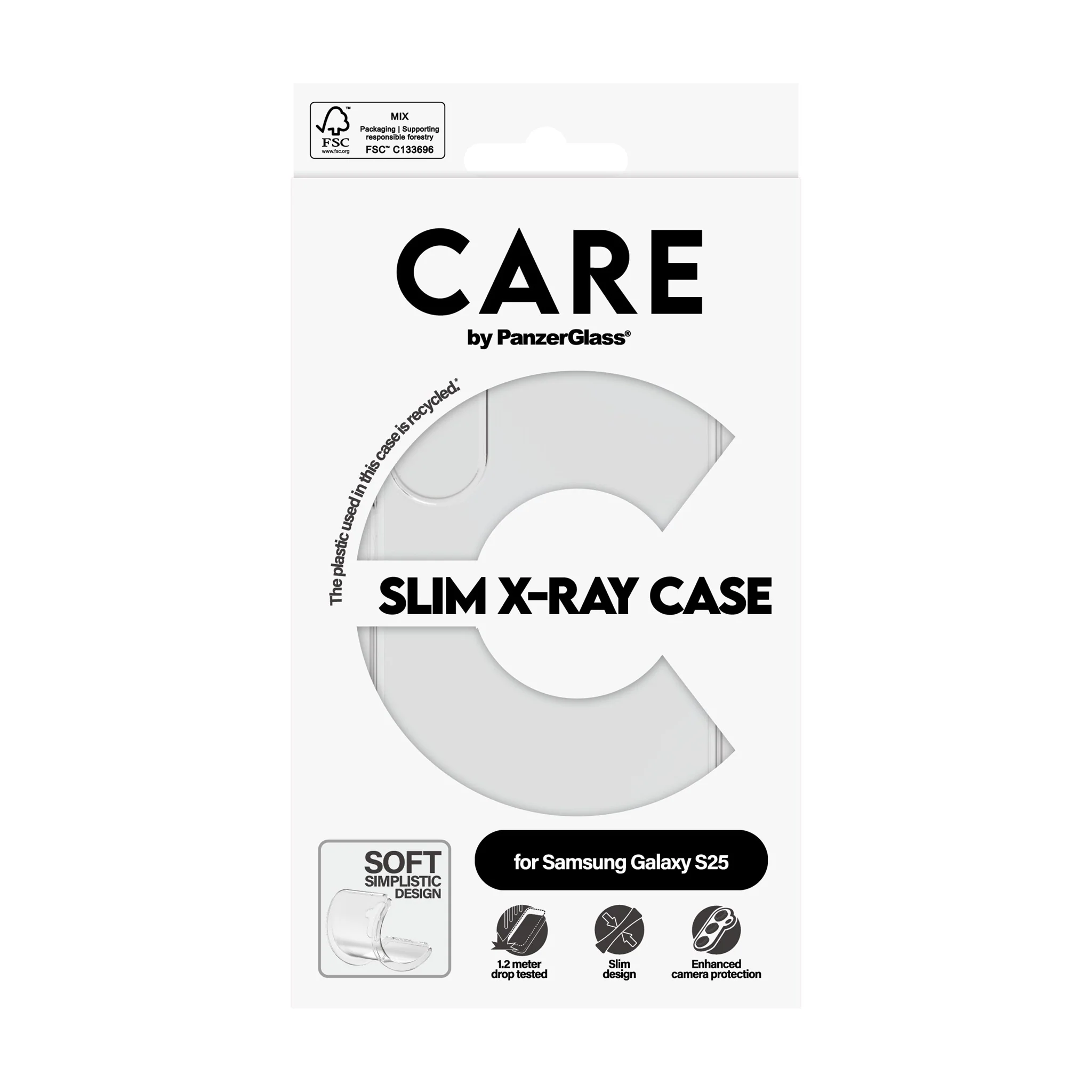 CARE⢠by PanzerGlass® X-Ray Case Samsung Galaxy S25 - Image 3