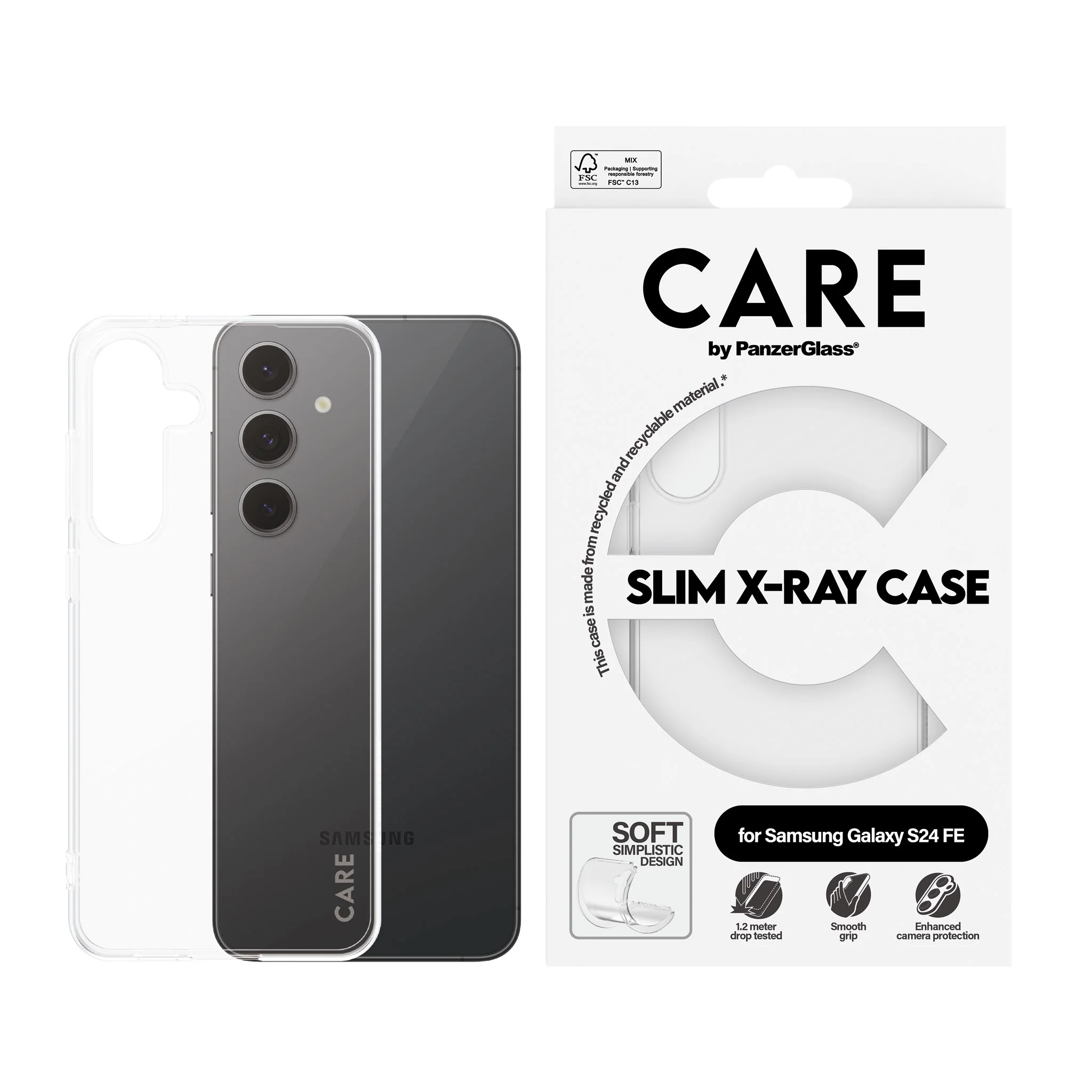 CARE⢠by PanzerGlass® X-Ray Case Samsung Galaxy S24 FE 5G - Image 2