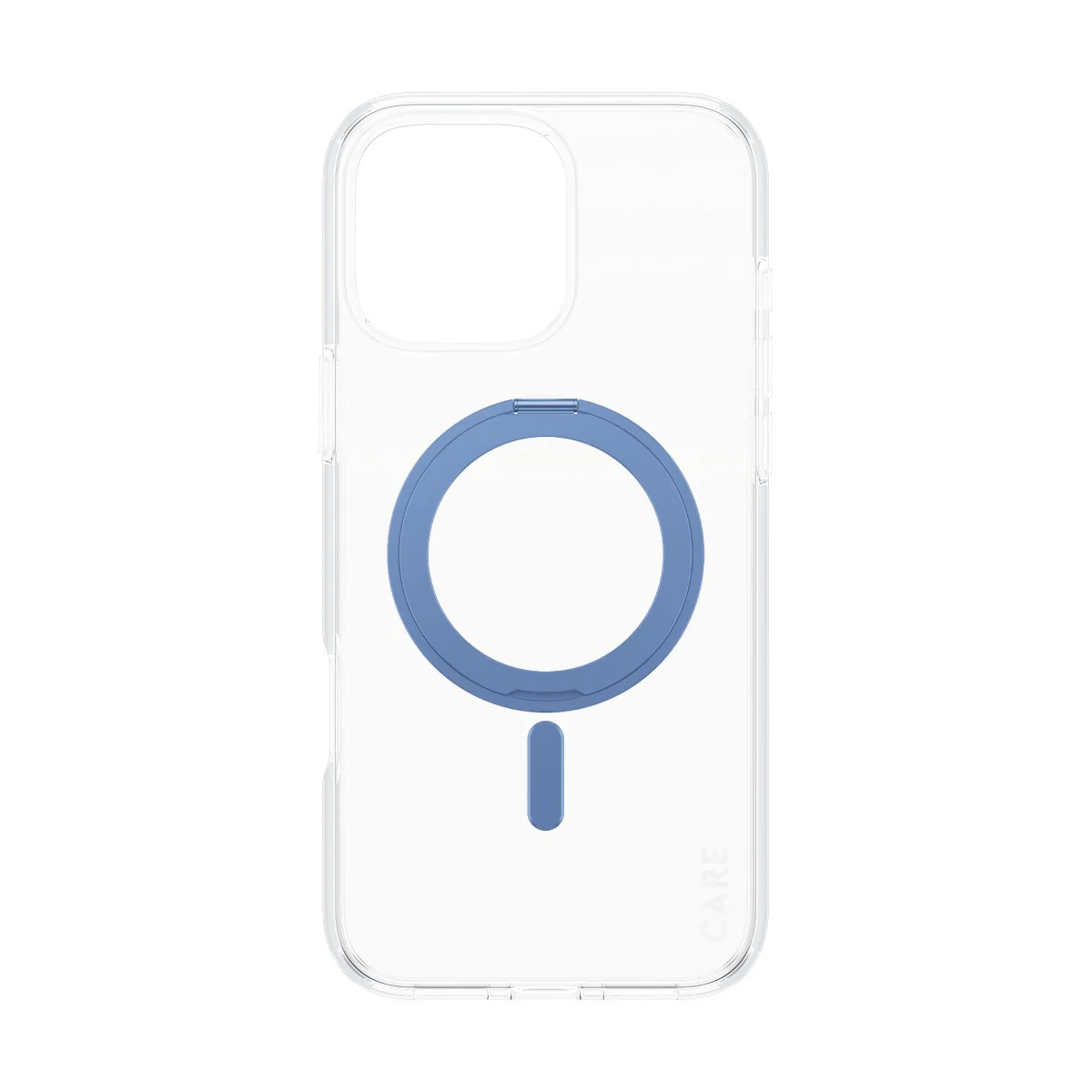 CARE™ by PanzerGlass® Case Transparent w. Blue Kickstand & MagSafe iPhone 16 Pro Max - Image 4