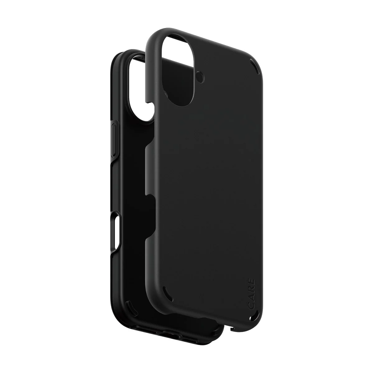CARE™ by PanzerGlass® Double Defense Case Black iPhone 16 Plus