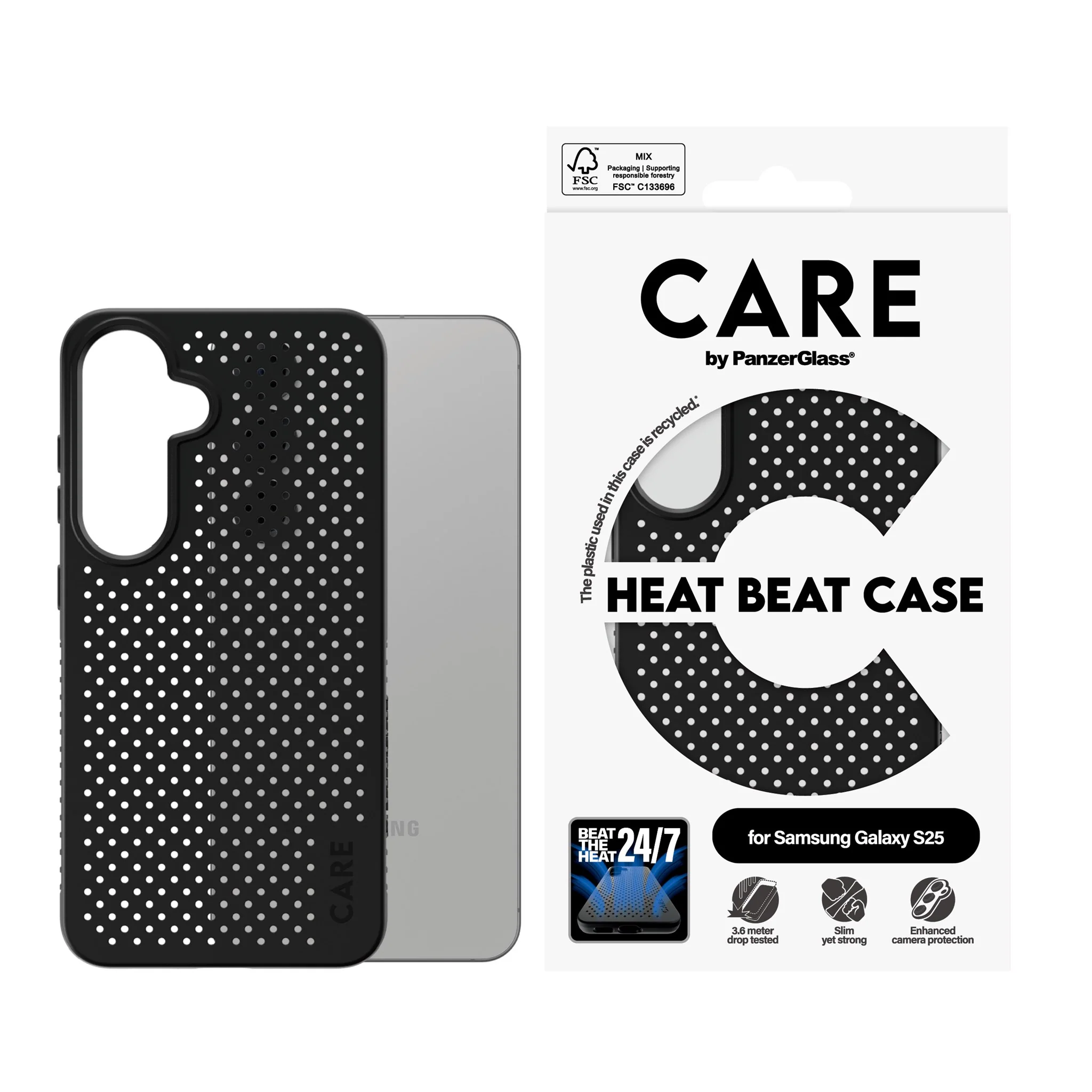 CARE™ by PanzerGlass® Case Heat Beat Samsung Galaxy S25 - Image 2