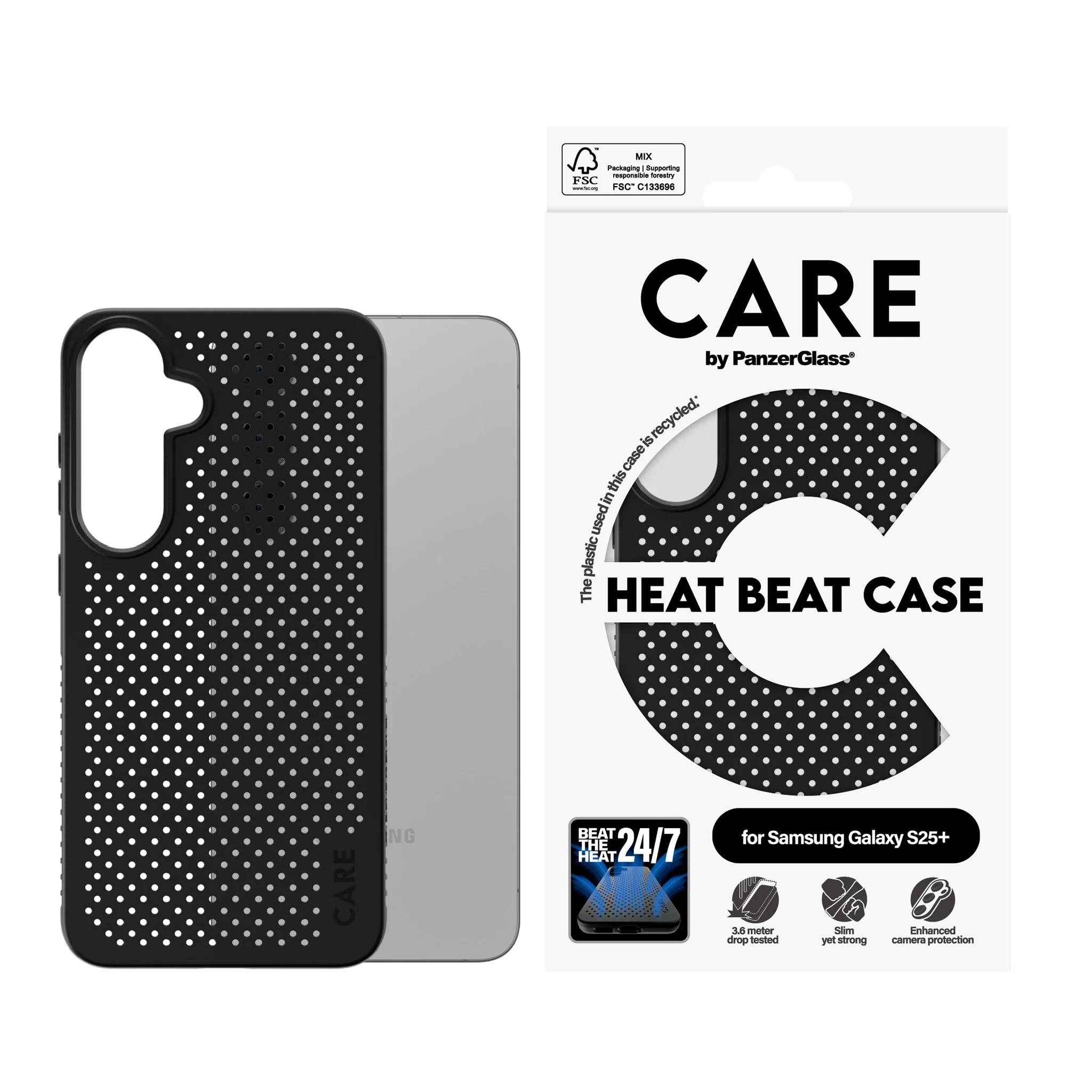 CARE⢠by PanzerGlass® Case Heat Beat Samsung Galaxy S25+ - Image 2