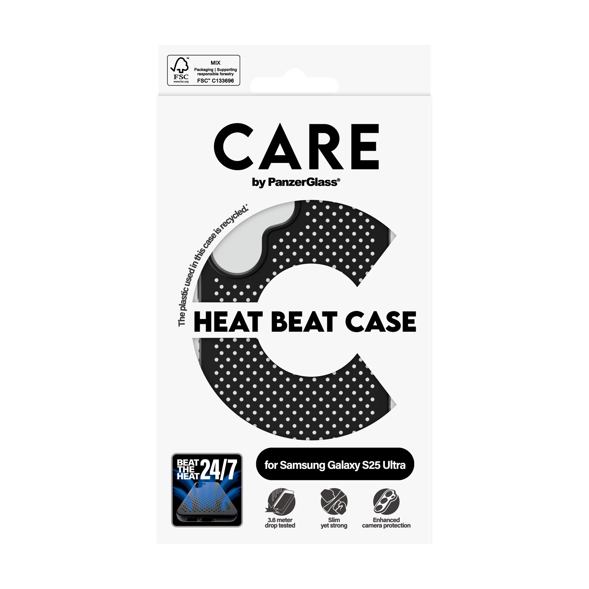 CARE™ by PanzerGlass® Case Heat Beat Samsung Galaxy S25 Ultra - Image 3