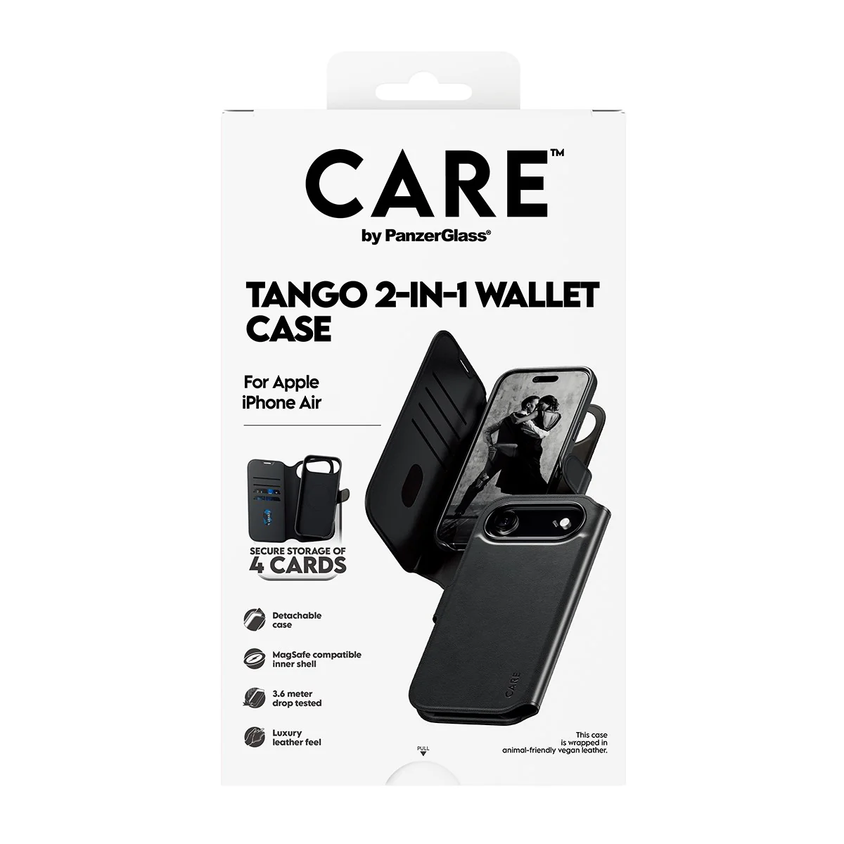 CARE⢠by PanzerGlass® Tango 2-in-1 Wallet Case w. MagSafe iPhone Air - Image 3