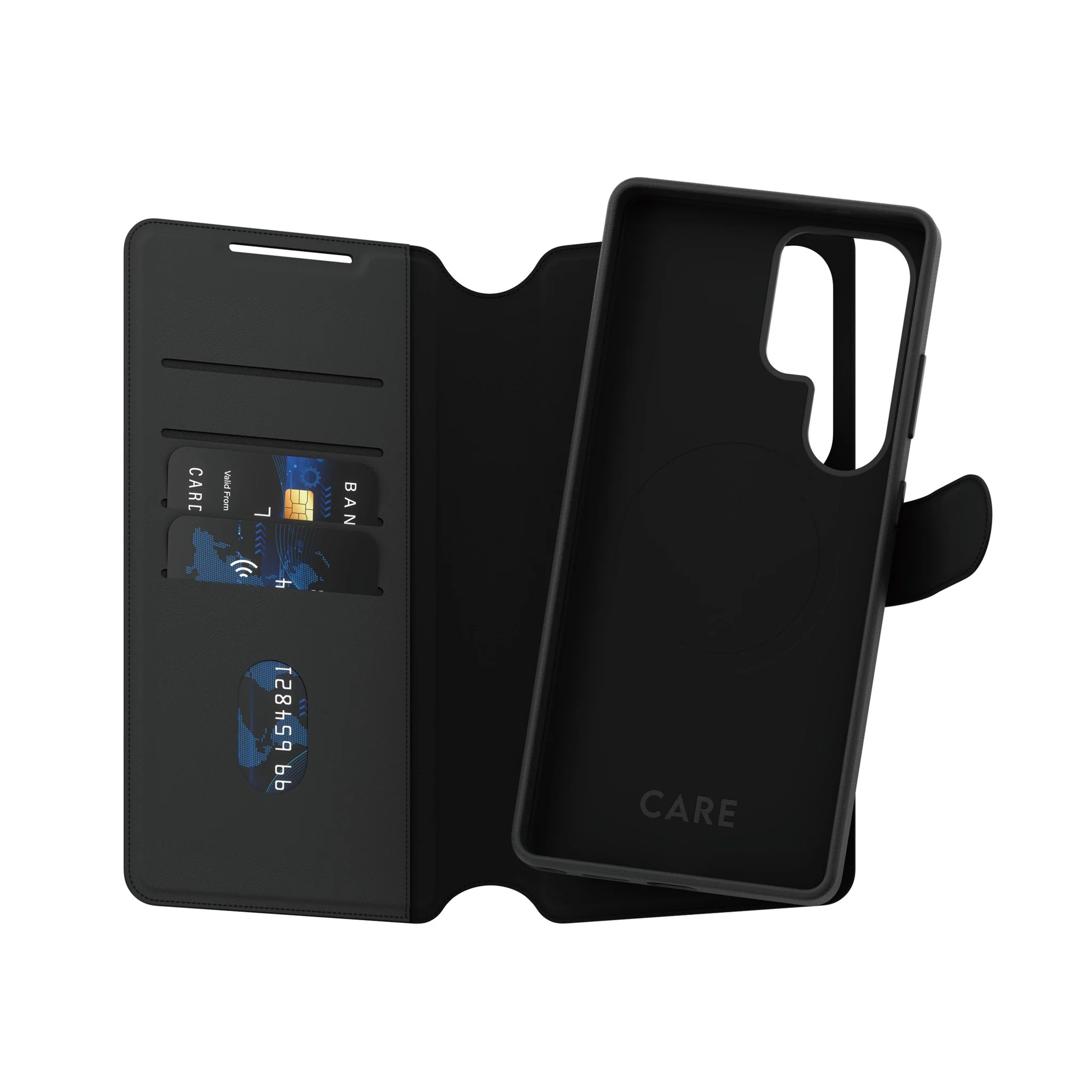 CARE™ by PanzerGlass® Tango 2-in-1 Wallet Case w. Qi Compatible Samsung Galaxy S25 Ultra - Image 2