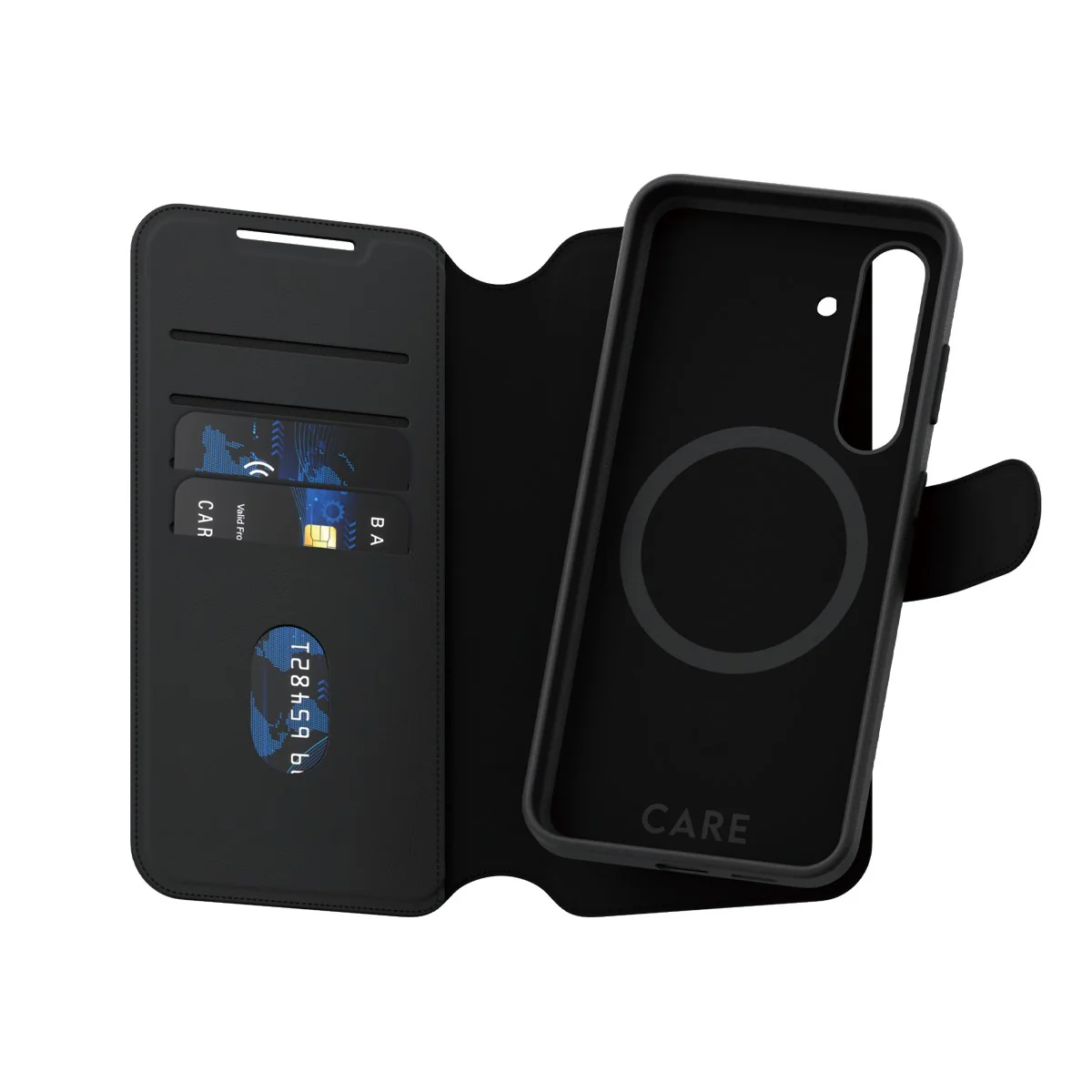 CARE™ by PanzerGlass® Tango 2-in-1 Wallet Case w. Qi Compatible Samsung Galaxy S24