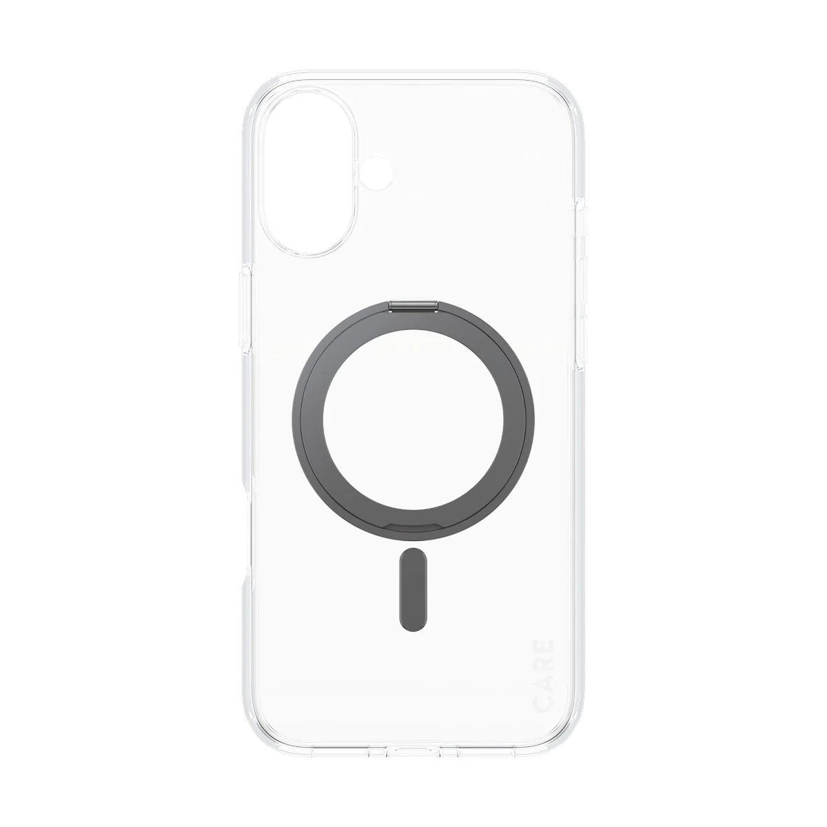 CARE⢠by PanzerGlass® Case Transparent w. Black Kickstand & MagSafe iPhone 16 Plus - Image 4