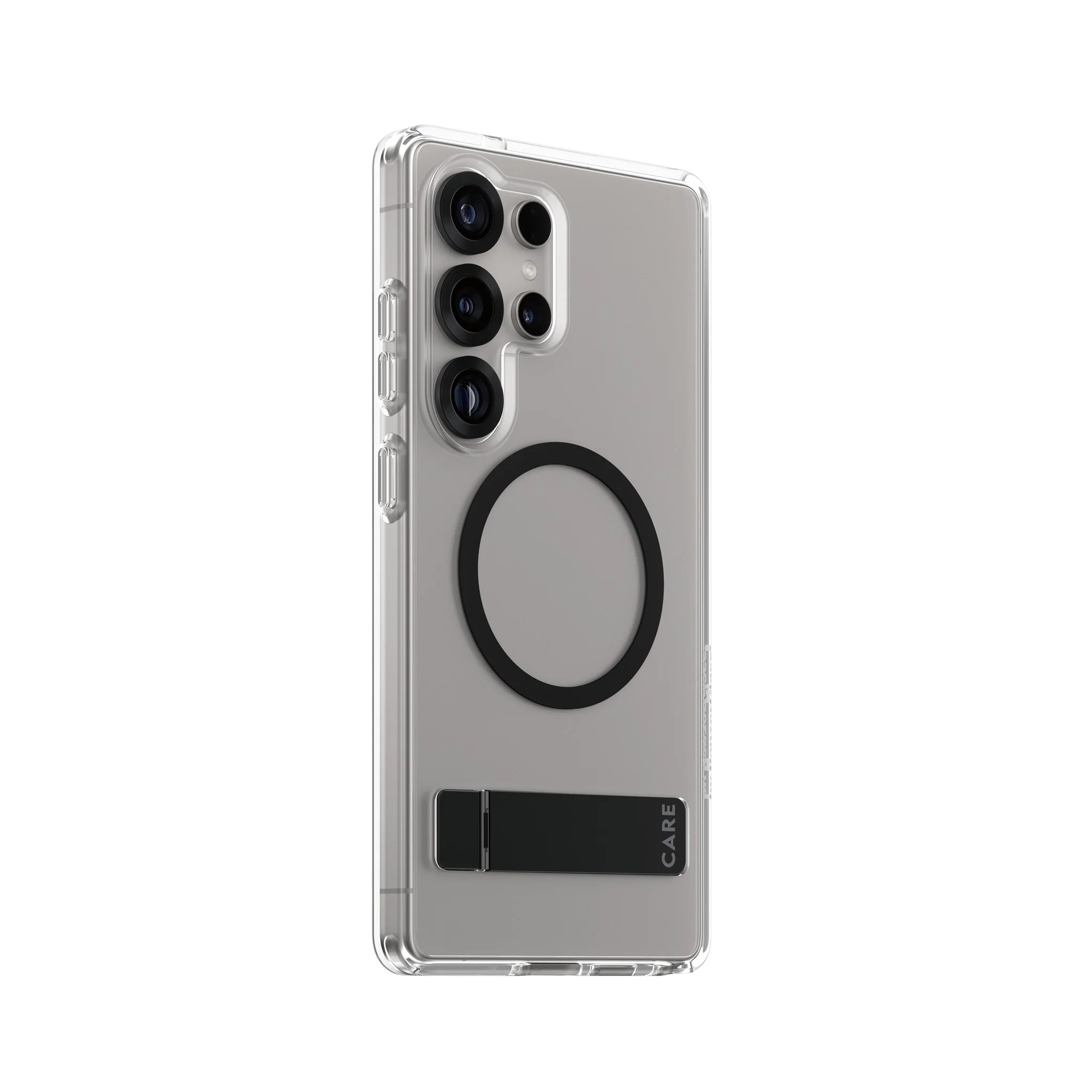 CARE⢠by PanzerGlass® Kickstand Case Transparent w. Qi Samsung Galaxy S25 Ultra