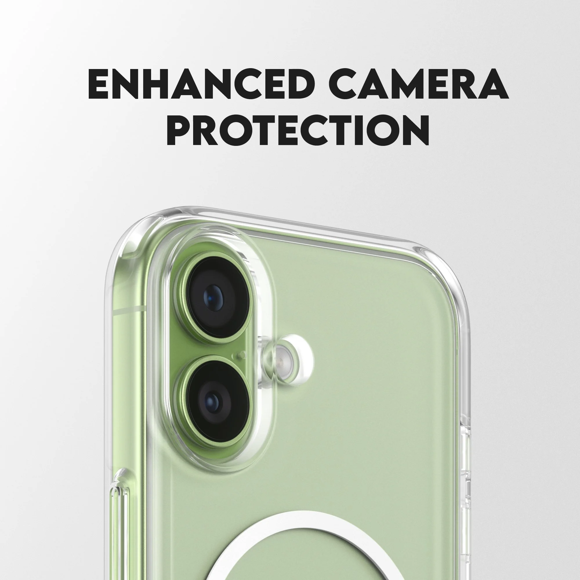 CARE⢠by PanzerGlass® Kickstand Case Transparent w. MagSafe iPhone 17 - Image 10