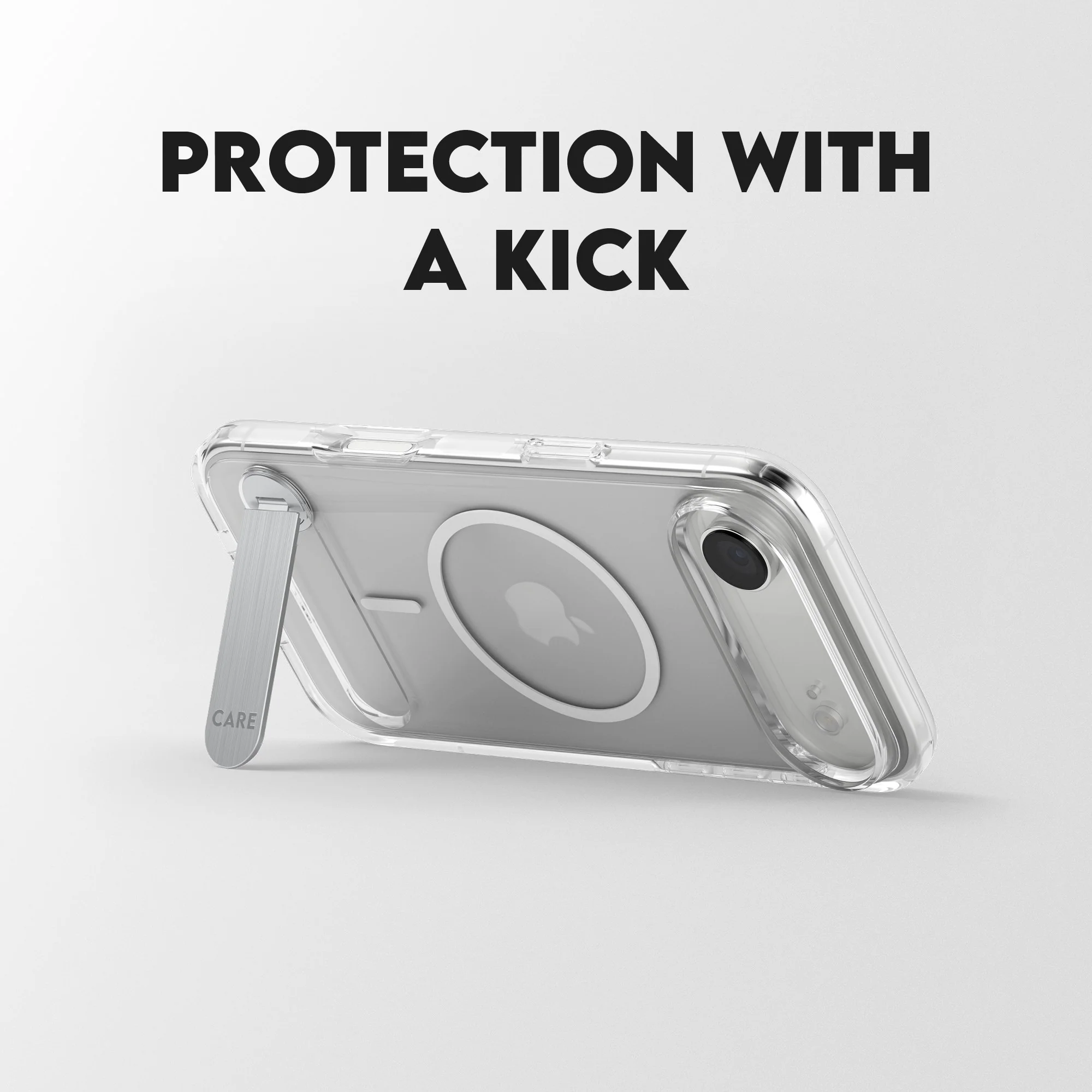 CARE⢠by PanzerGlass® Kickstand Case Transparent w. MagSafe iPhone Air - Image 6