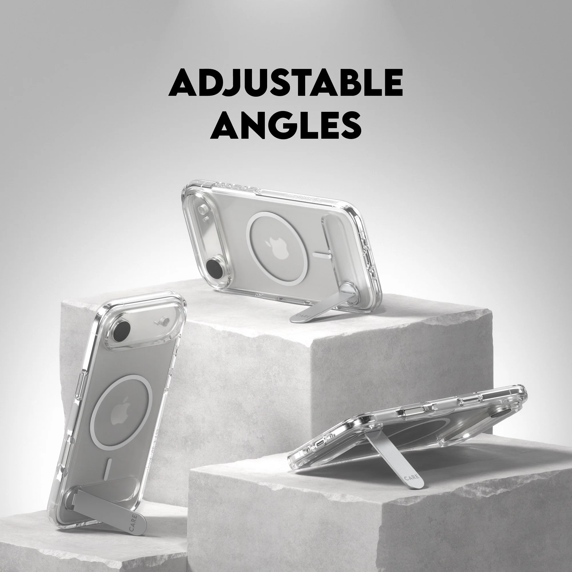 CARE⢠by PanzerGlass® Kickstand Case Transparent w. MagSafe iPhone Air - Image 7