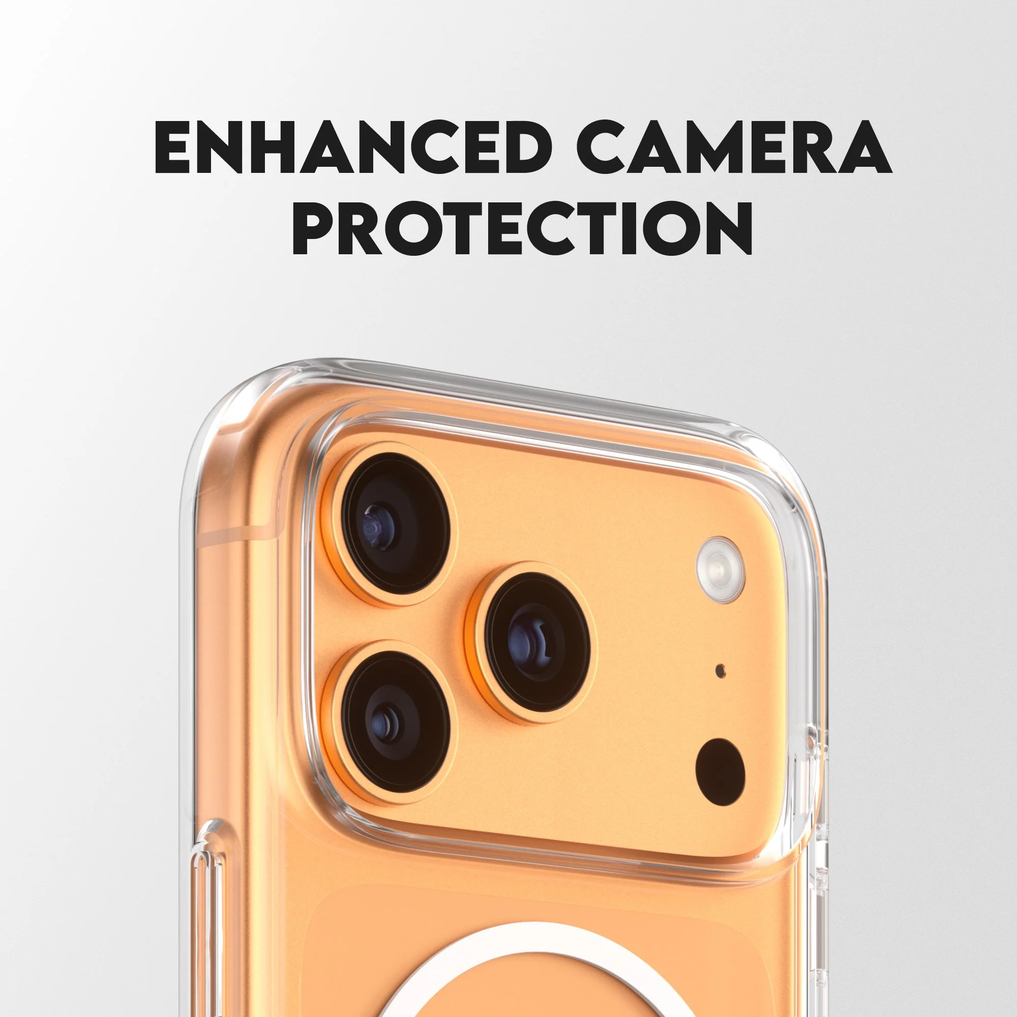 CARE⢠by PanzerGlass® Kickstand Case Transparent w. MagSafe iPhone 17 Pro - Image 10