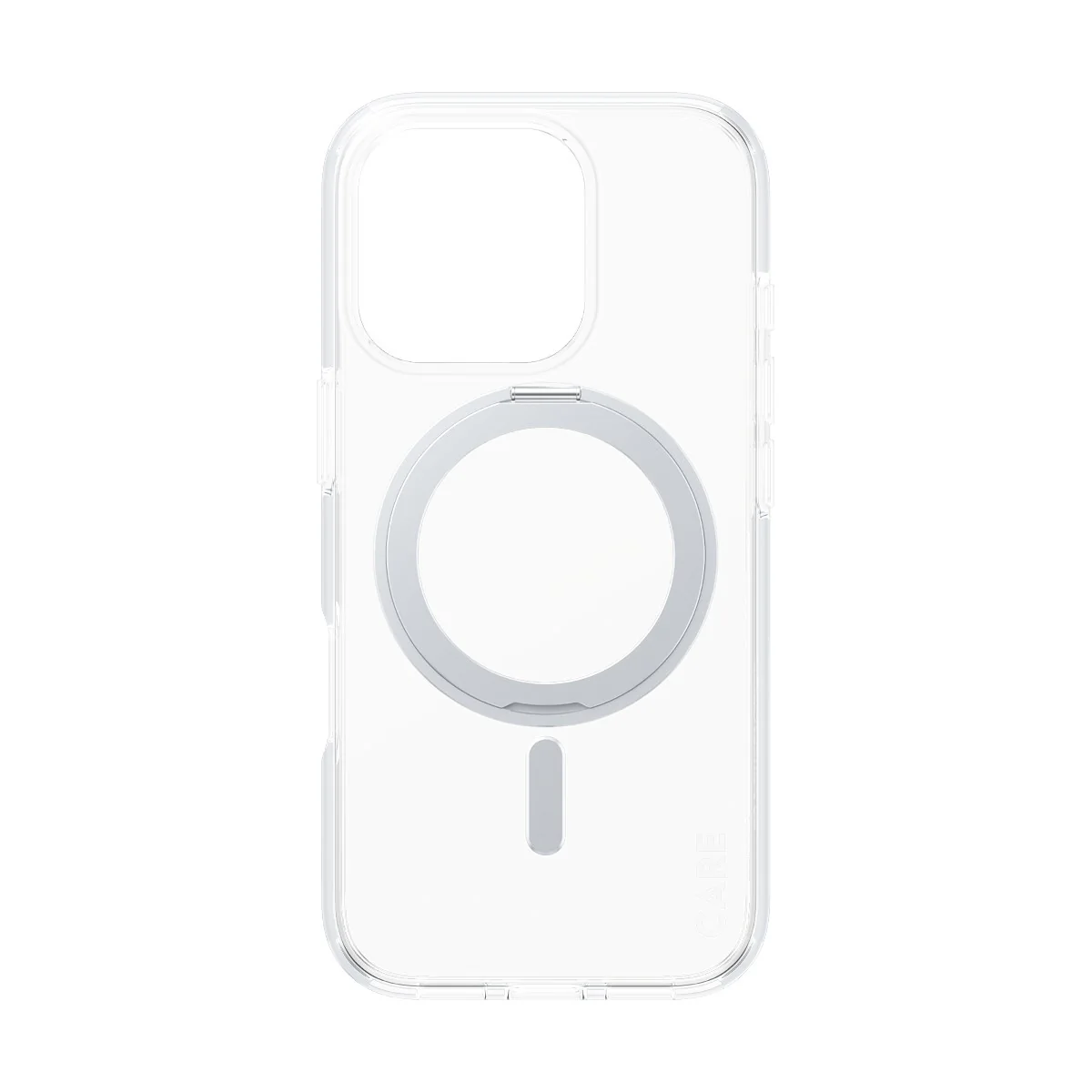 CARE⢠by PanzerGlass® Case Transparent w. Silver Kickstand & MagSafe iPhone 16 Pro - Image 4
