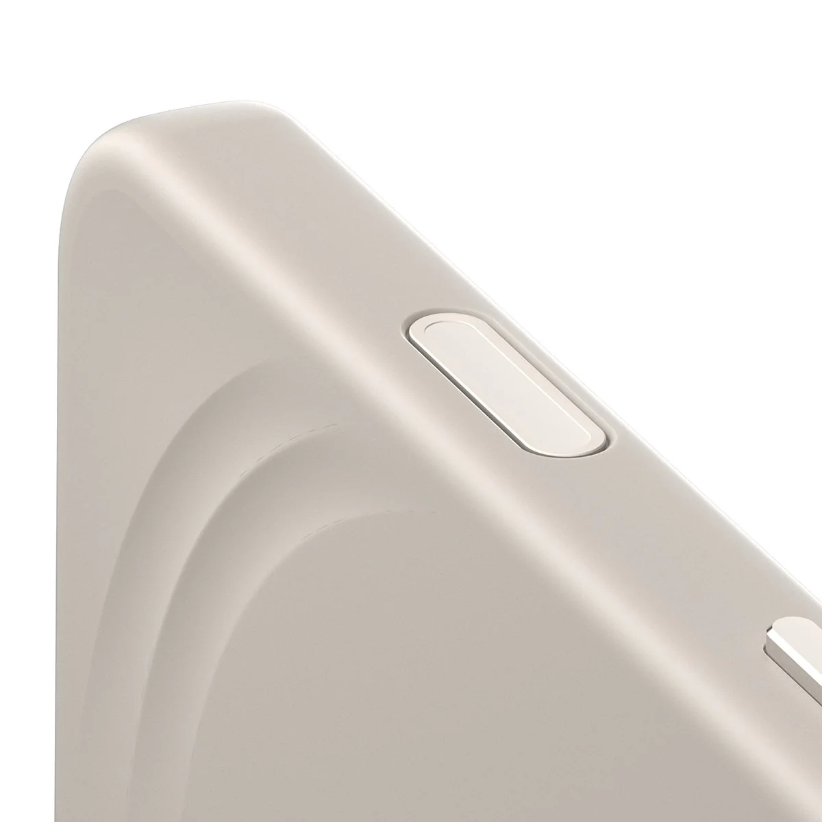 CARE⢠by PanzerGlass® Flow Case Vanilla w. Haptic Button & MagSafe iPhone 17 - Image 5