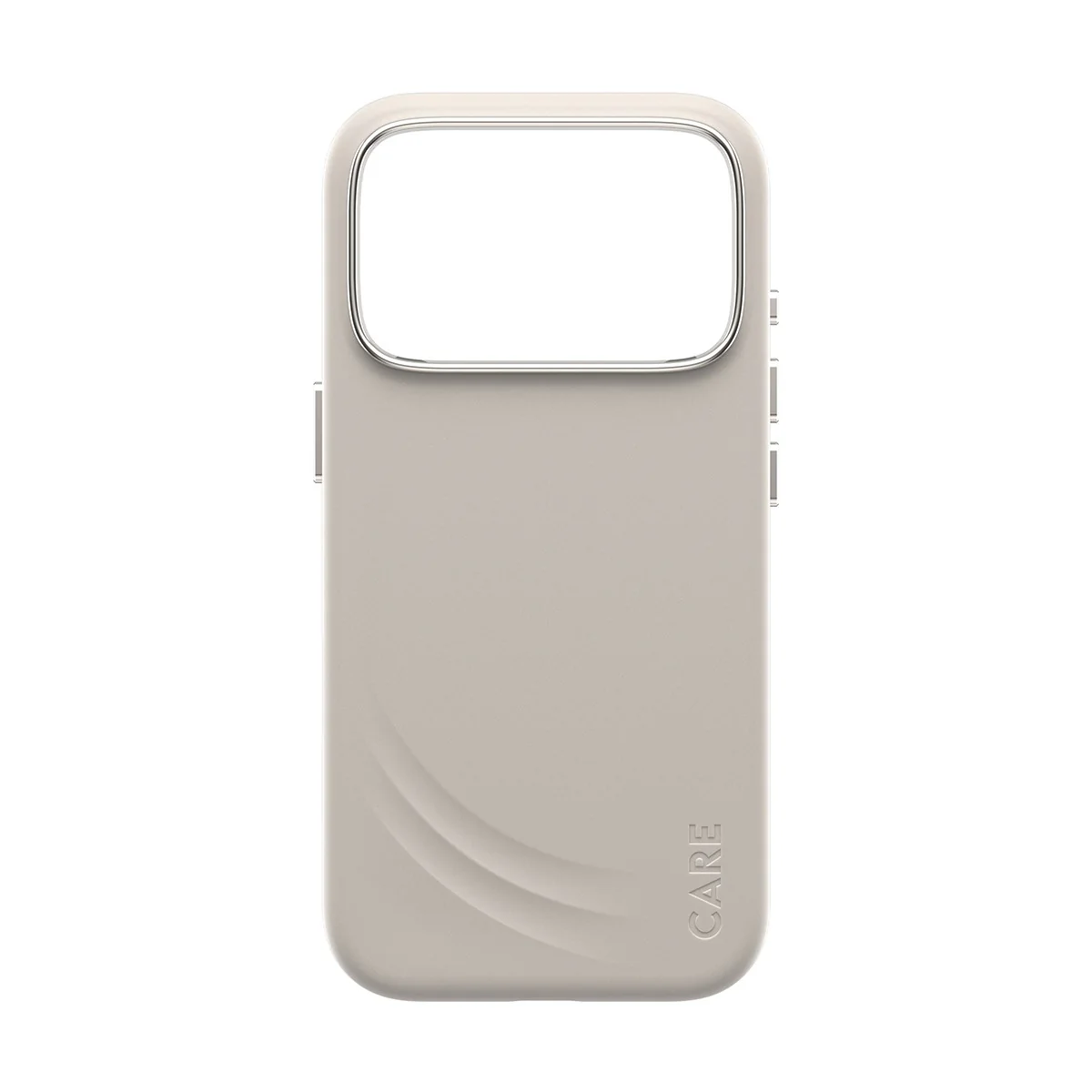 CARE™ by PanzerGlass® Flow Case Vanilla w. Haptic Button & MagSafe iPhone 17 Pro - Image 4