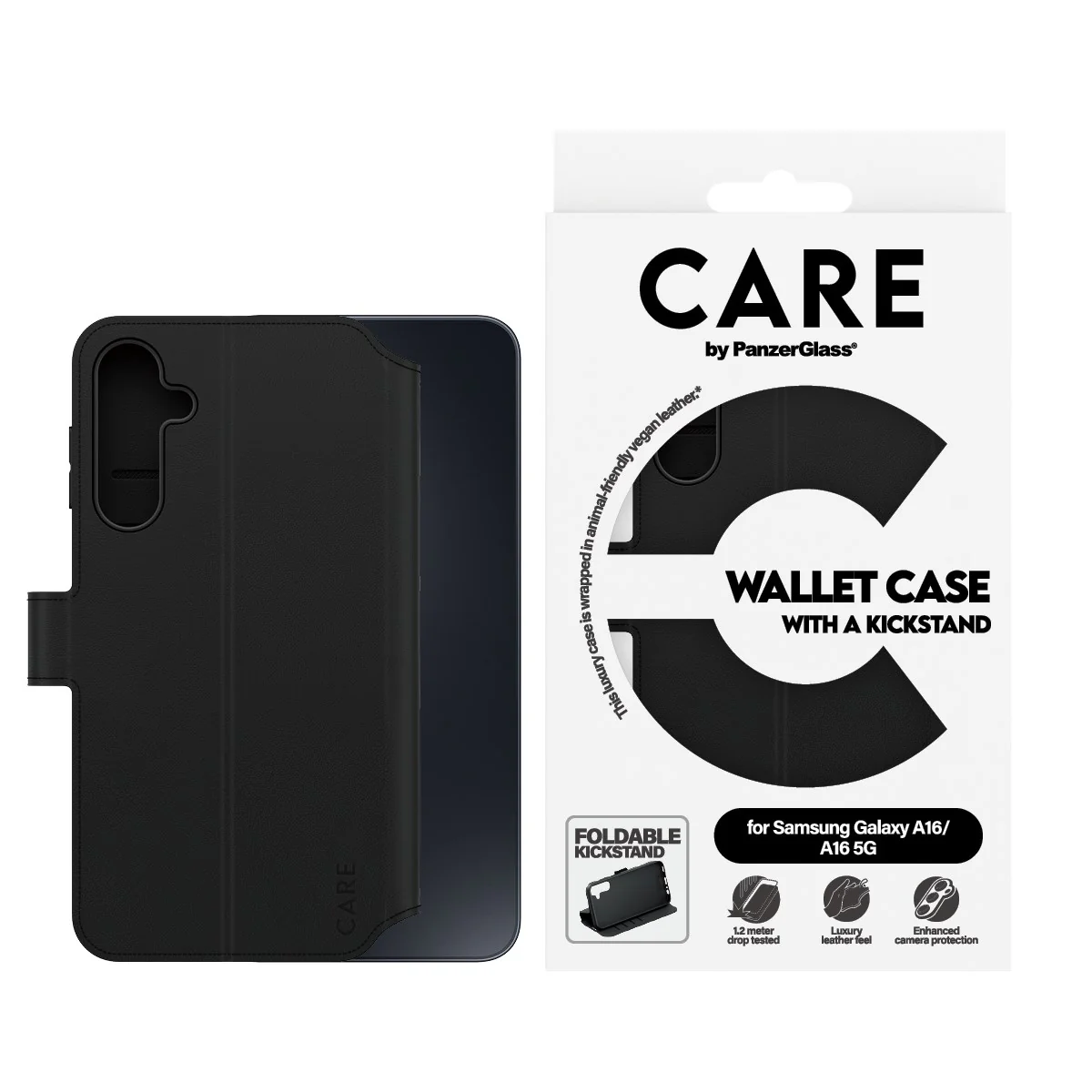 CARE™ by PanzerGlass® Wallet Case w. Kickstand Samsung Galaxy A16 4G | A16 5G - Image 2