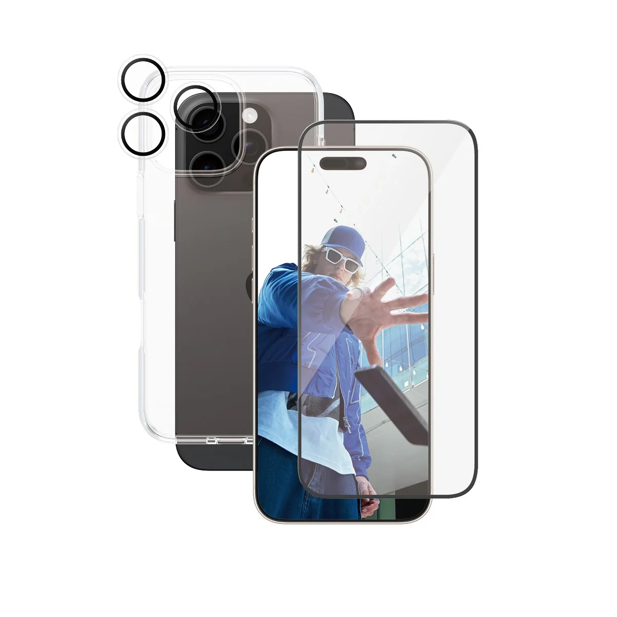 PanzerGlass® | CARE™ by PanzerGlass® 3-in-1 Bundle iPhone 16 Pro Max