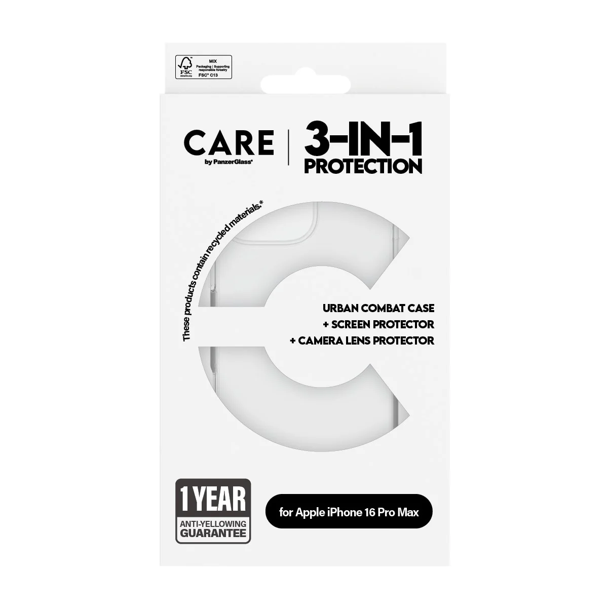 PanzerGlass® | CARE™ by PanzerGlass® 3-in-1 Bundle iPhone 16 Pro Max - Image 3