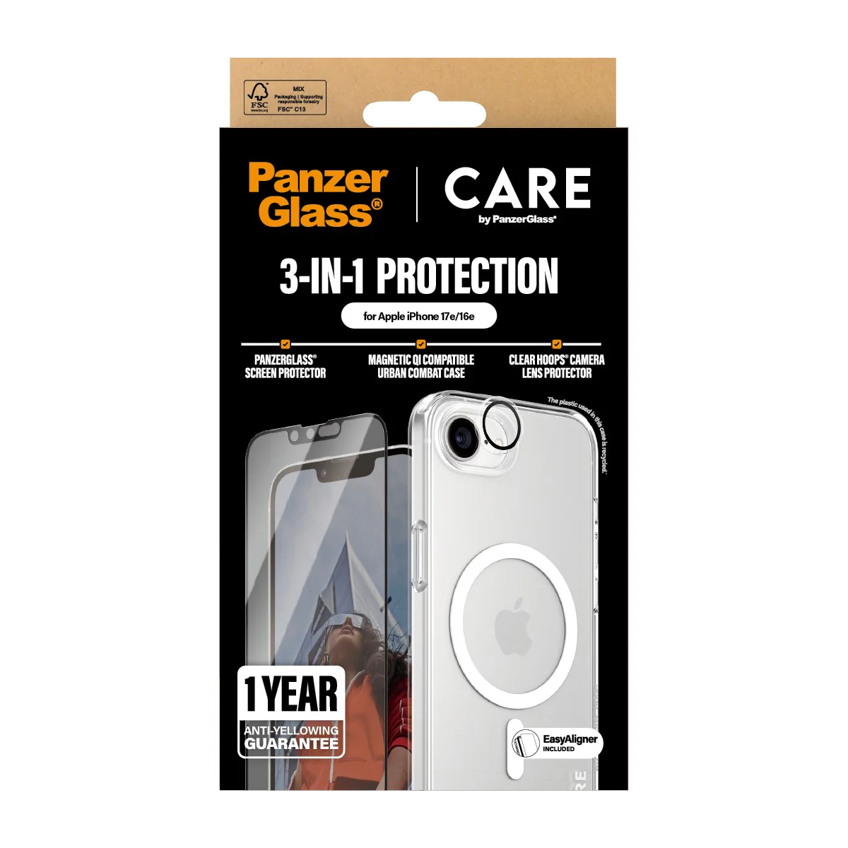 PanzerGlass® | CARE™ by PanzerGlass® 3-in-1 Bundle iPhone 17e | 16e - Image 3