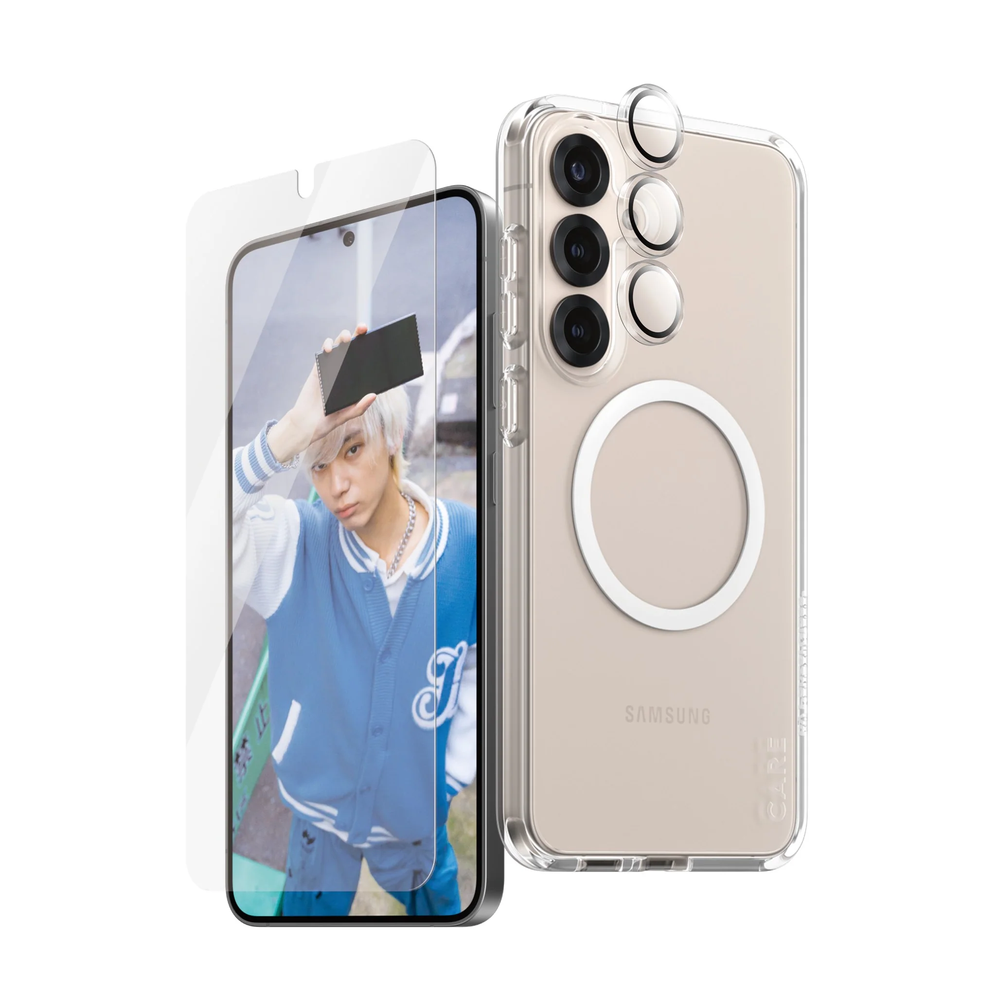 PanzerGlass® | CARE™ by PanzerGlass® 3-in-1 Bundle Samsung Galaxy S25+
