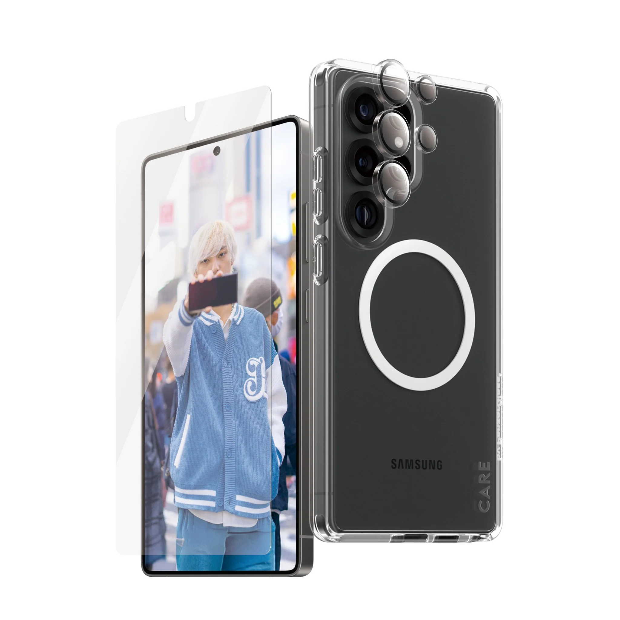PanzerGlass® | CARE⢠by PanzerGlass® 3-in-1 Bundle Samsung Galaxy S25 Ultra