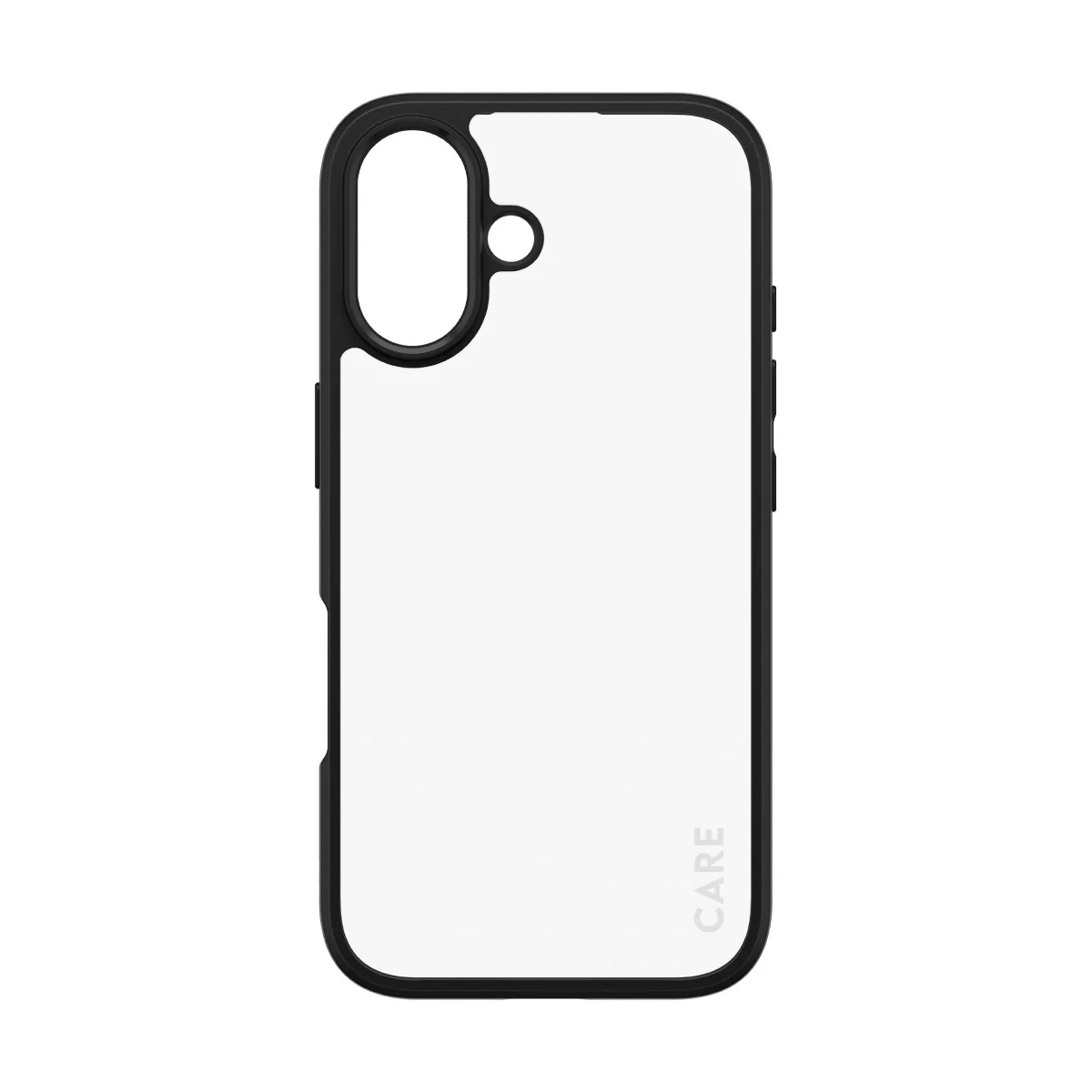 CARE⢠by PanzerGlass® Urban Combat Case Transparent w. Black Frame iPhone 16 - Image 4