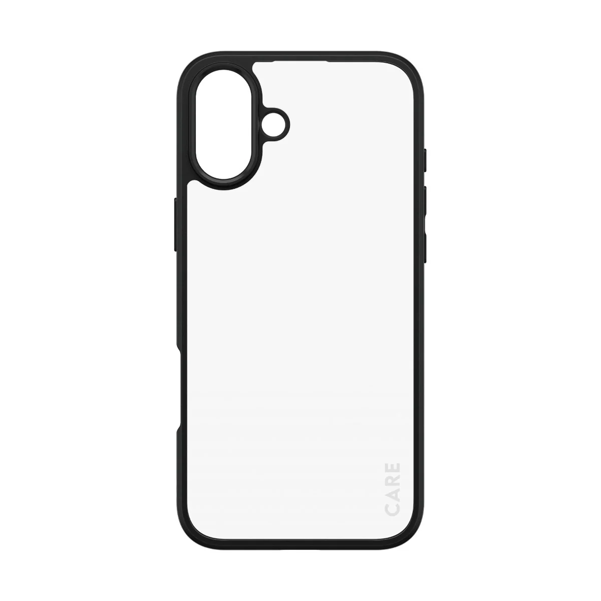 CARE™ by PanzerGlass® Urban Combat Case Transparent w. Black Frame iPhone 16 Plus - Image 4