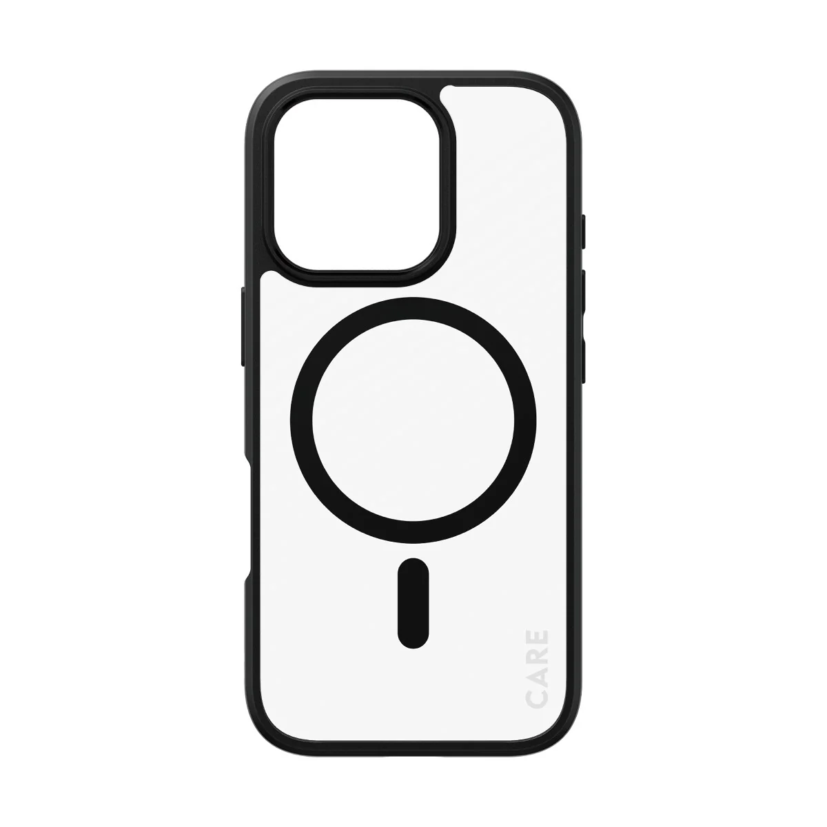 CARE⢠by PanzerGlass® Urban Combat Case Transparent w. Black Frame & MagSafe iPhone 16 Pro - Image 4