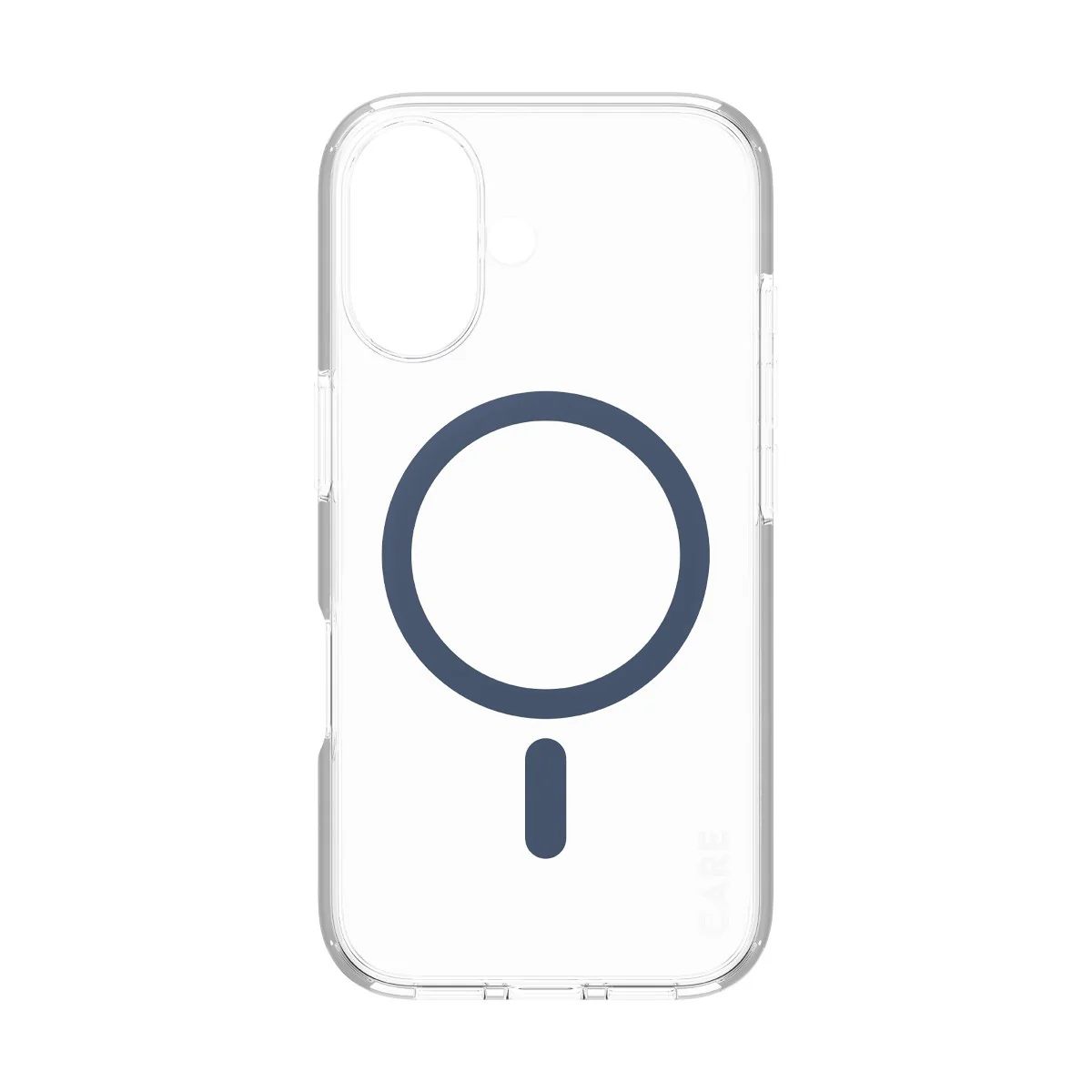 CARE™ by PanzerGlass® Urban Combat Case Transparent w. Blue MagSafe iPhone 16 - Image 4