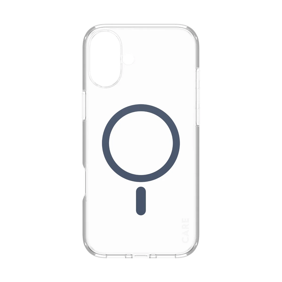 CARE™ by PanzerGlass® Urban Combat Case Transparent w. Blue MagSafe iPhone 16 Plus - Image 4