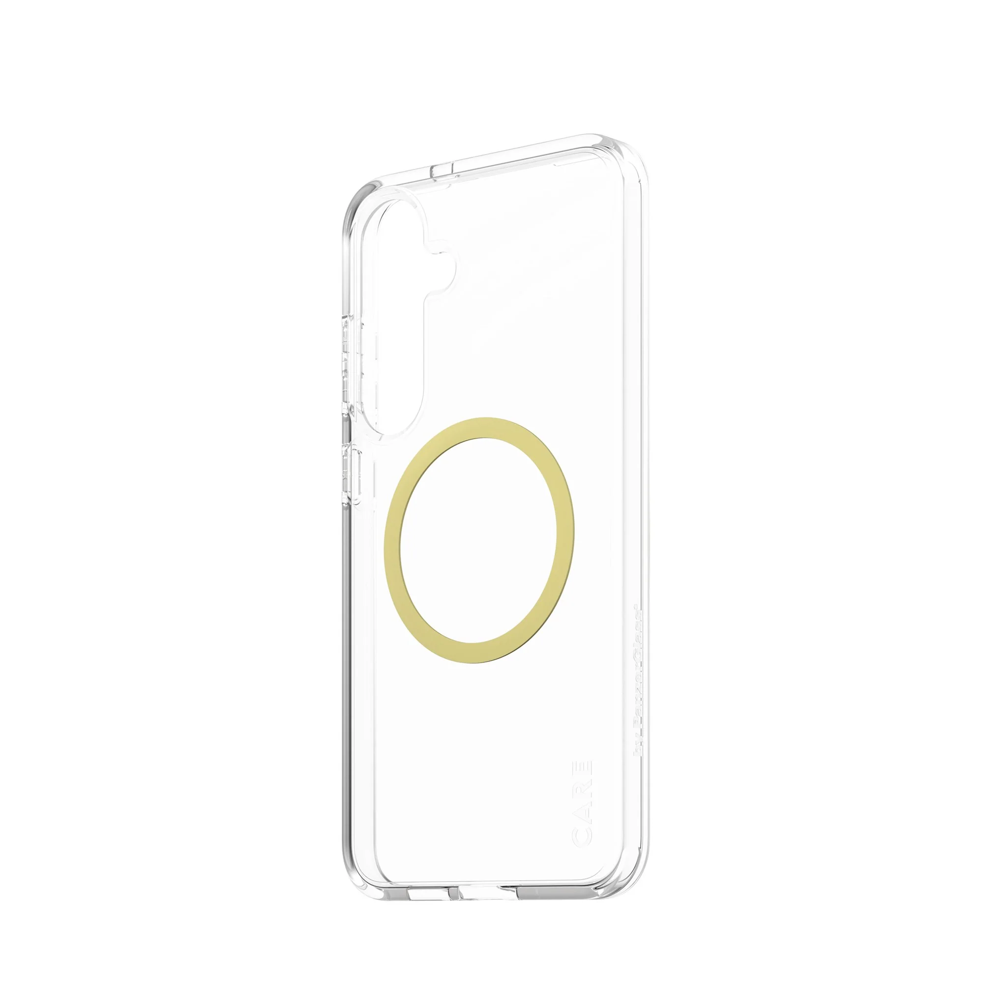 CARE⢠by PanzerGlass® Urban Combat Case Transparent w. Chardonnay Qi Compatible Samsung Galaxy S25+ - Image 4