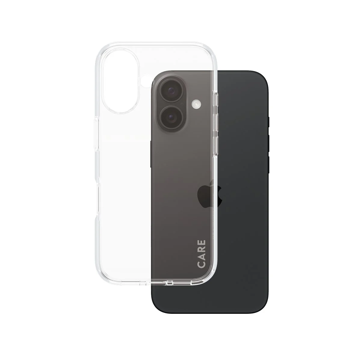 CARE™ by PanzerGlass® Urban Combat Case Transparent iPhone 16