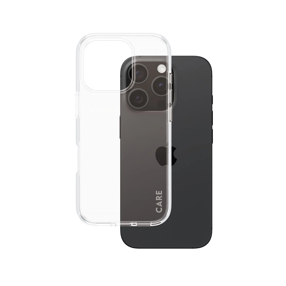 CARE™ by PanzerGlass® Urban Combat Case Transparent iPhone 16 Pro
