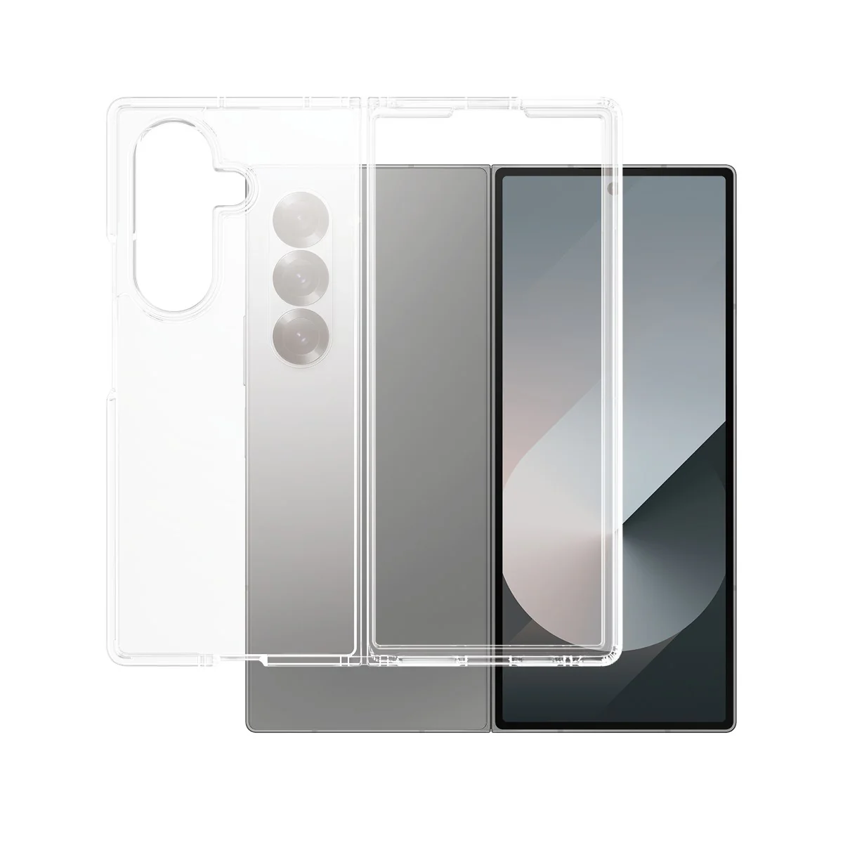 CARE™ by PanzerGlass® Urban Combat Case Transparent Samsung Galaxy Z Fold7
