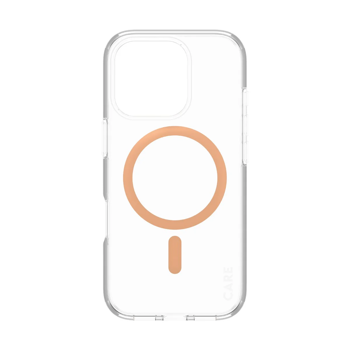 CARE™ by PanzerGlass® Urban Combat Case Transparent w. Peachy MagSafe iPhone 16 Pro - Image 4