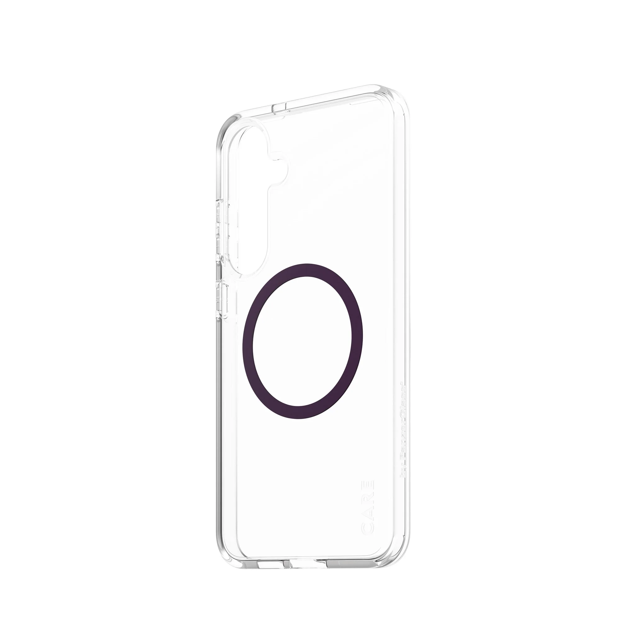 CARE⢠by PanzerGlass® Urban Combat Case Transparent w. Plum Purple Qi Compatible Samsung Galaxy S25+ - Image 4