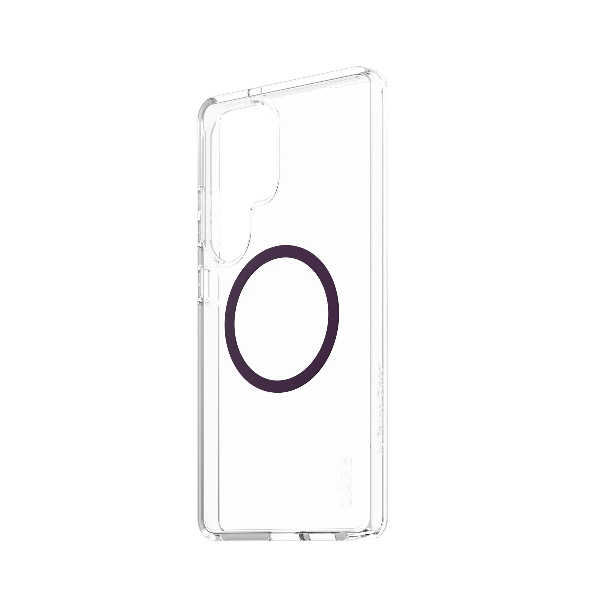CARE⢠by PanzerGlass® Urban Combat Case Transparent w. Plum Purple Qi Compatible Samsung Galaxy S25 Ultra - Image 4
