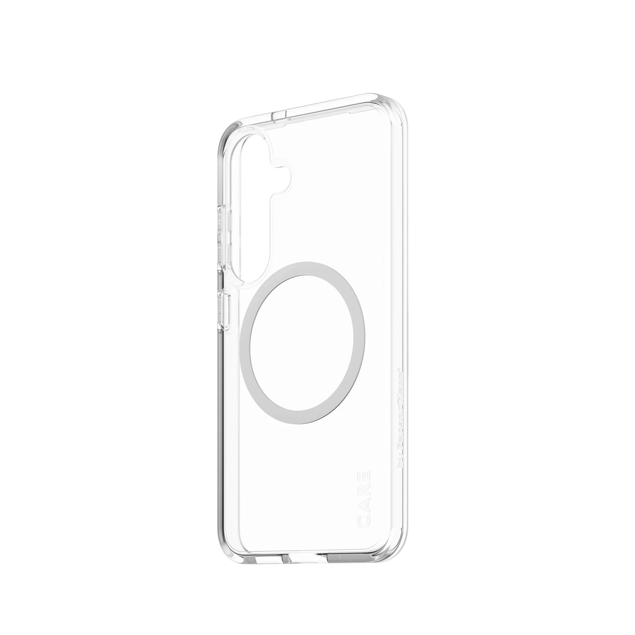 CARE⢠by PanzerGlass® Urban Combat Case Transparent w. White Qi Compatible Samsung Galaxy S25 - Image 4